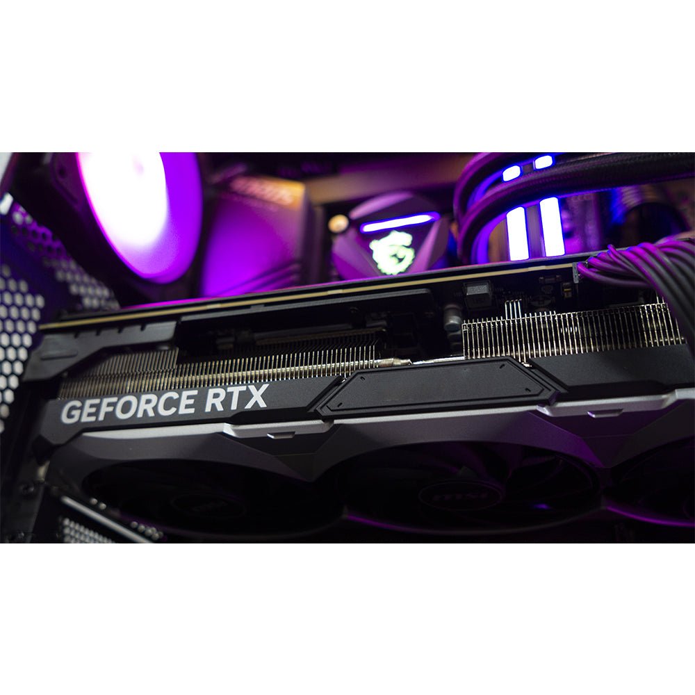 BREUNOR ODIN - PC de jeu Ryzen 7 7800X3D jusqu'à 5,00 GHz, Nvidia RTX 4070 SUPER 12 Go, 32 Go DDR5 6000 MHz Ram, 1000 Go NVMe SSD, dissipateur thermique liquide 240 mm, Windows 11 Pro