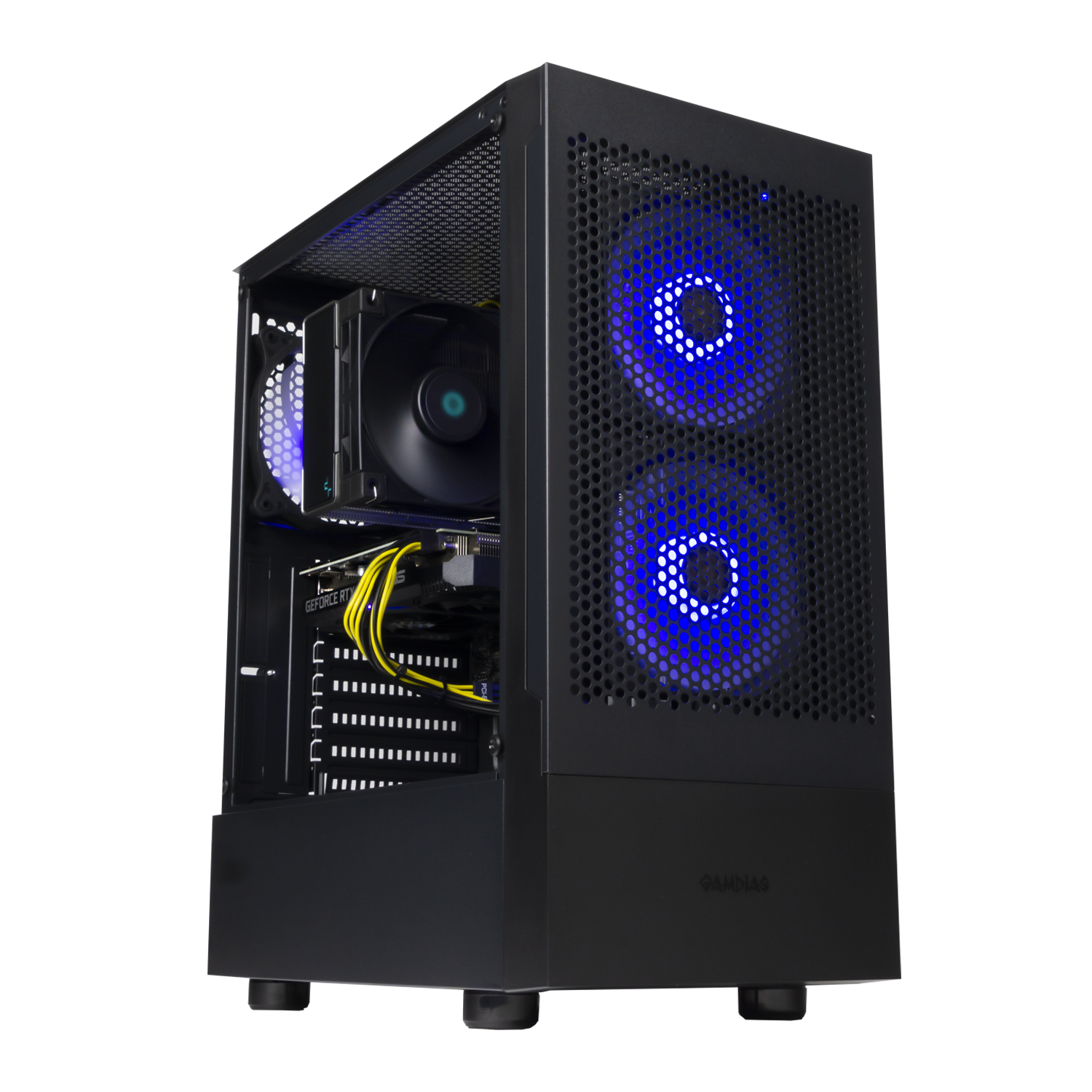 BREUNOR KODAMA - PC Gaming i5 12400F, RTX 4060Ti 16GB, Ram 32Gb 6000MHz DDR5, SSD NVMe 1000GB, Dissipatore a Torre, Windows 11 pro, Pc Desktop Gaming