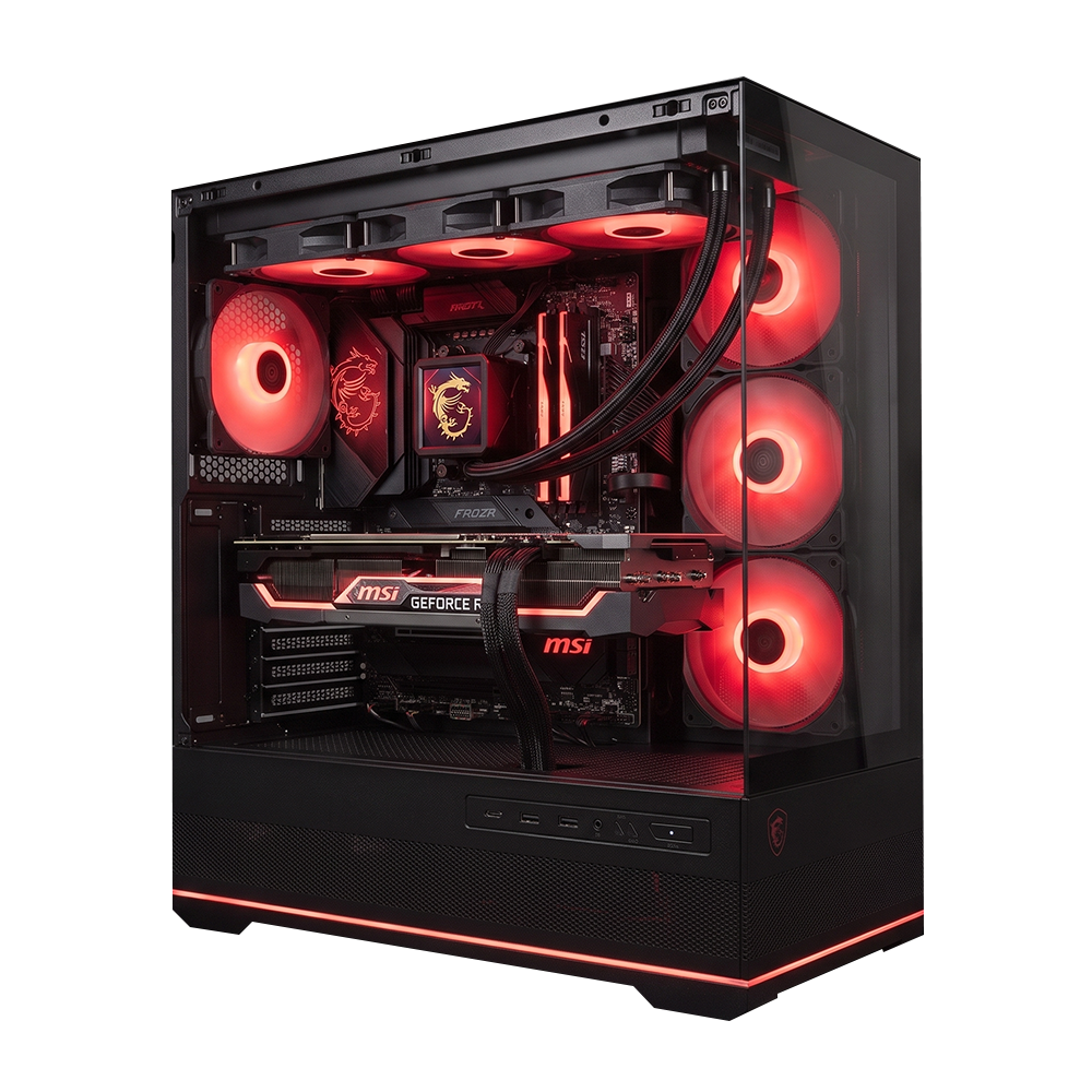 BREUNOR OBLIVION - PC Gaming Ryzen 5 7600X, RX 7800XT 16 Go GDDR6, SSD NVMe 1000 Go, RAM DDR5 6000 MHz 32 Go, dissipateur thermique liquide 360 mm, Windows 11 PRO