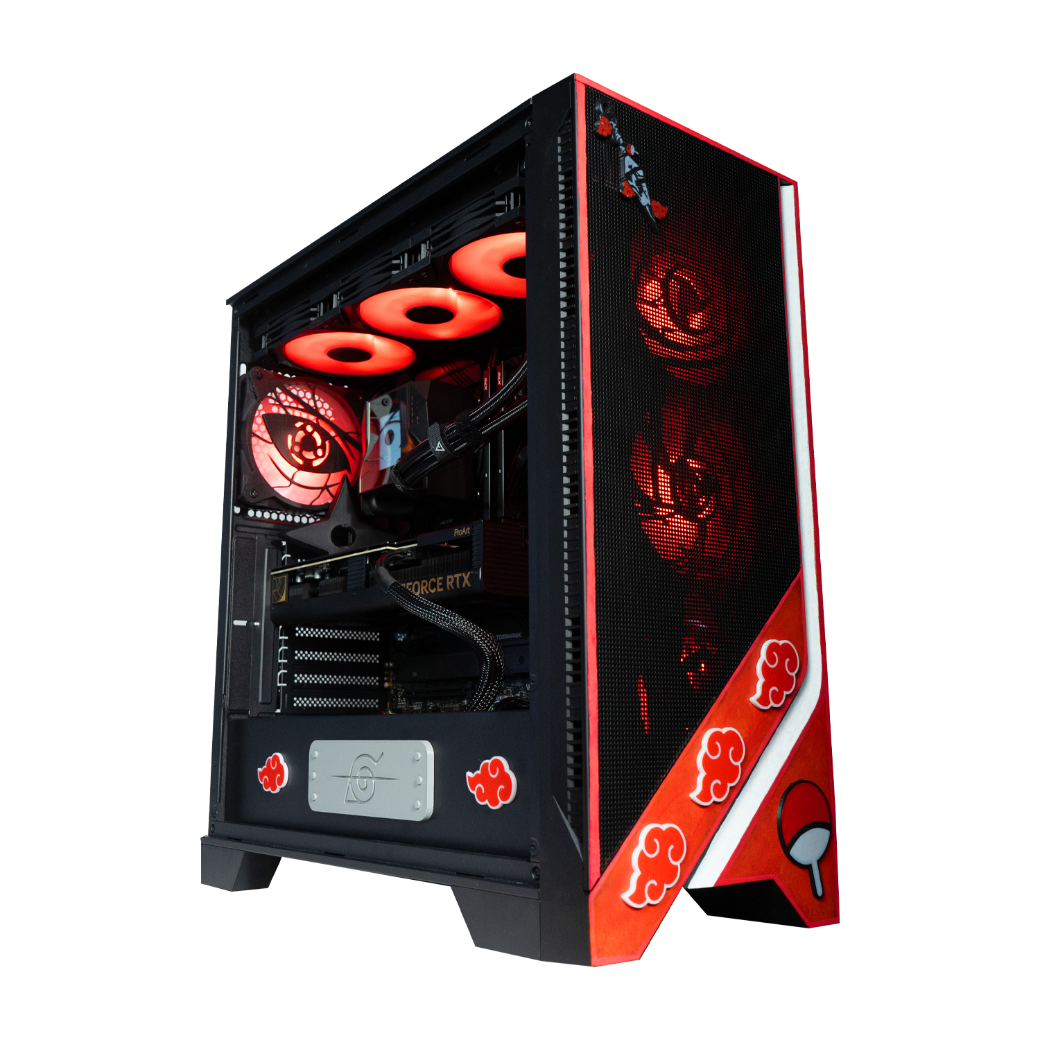 BREUNOR ITACHI V1 - PC Gaming Intel i9 14900K, RTX 4080 SUPER 16GB, RAM 32GB DDr5 6000MHz, SSD 1000GB NVMe, Dissipatore a Liquido 360mm LCD, Windows 11 PRO