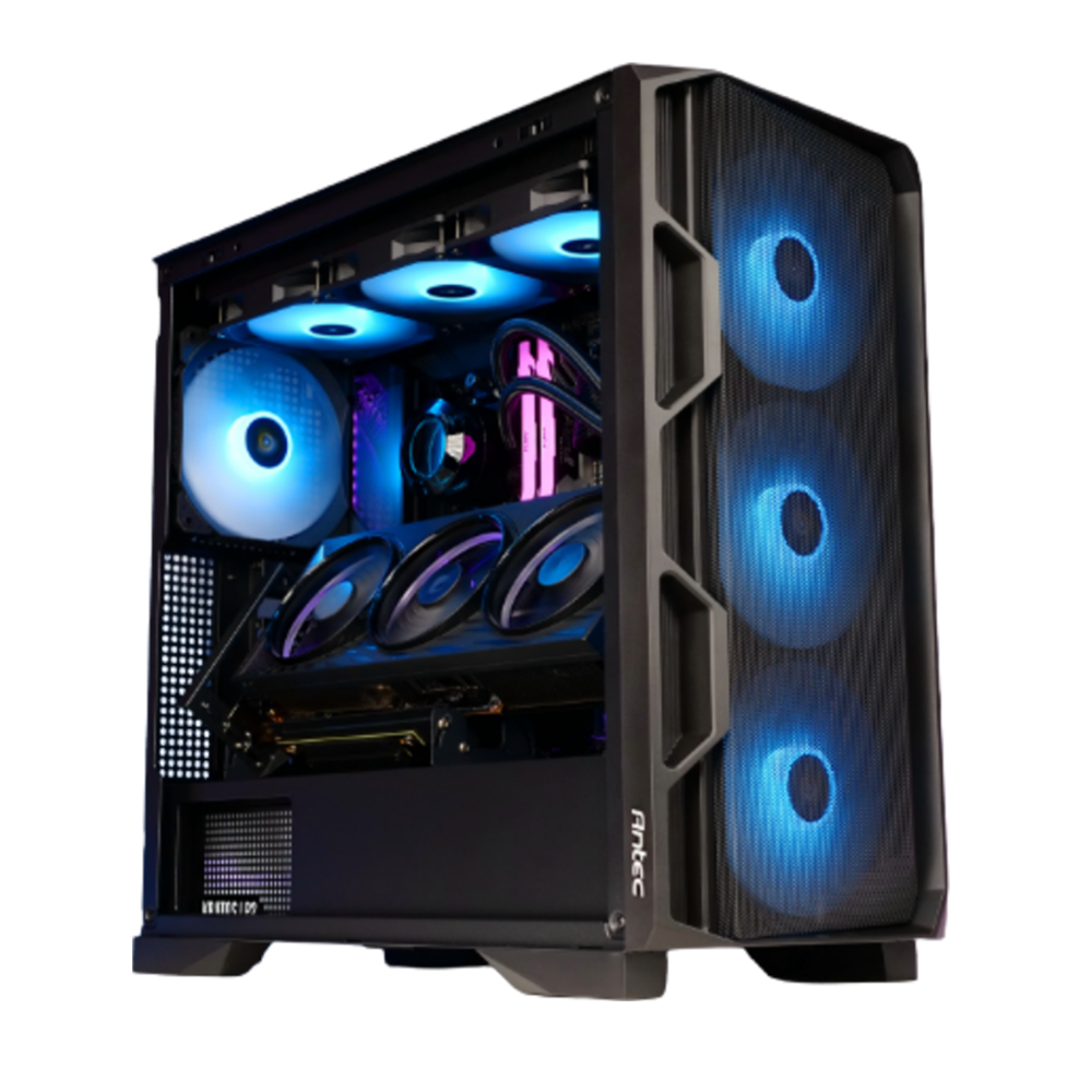 BREUNOR VEGA EXPRESS - PC Gaming Ryzen 7 9700X , RTX 5070 12GB, Ram 32Gb 6000MHz, SSD NVMe 1000GB, AIO 360mm, W11 Pro