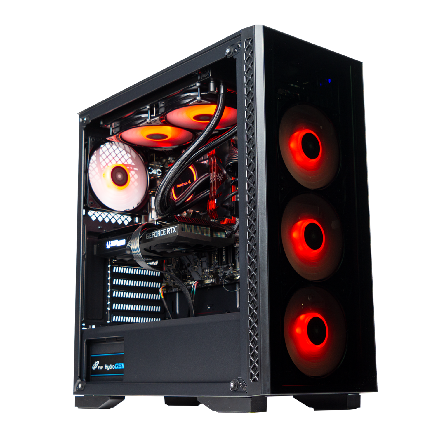 BREUNOR AVALON EXPRESS - PC GAMING i7 12700F 12 Core up to 4.90GHz, RTX 4060Ti 8GB, 32GB DDR4 RAM, 1000GB NVMe SSD, 240mm liquid heatsink, Windows 11 Pro