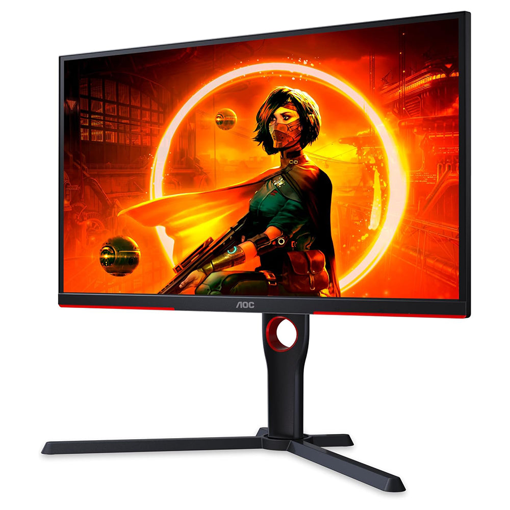 AOC Monitor Gaming 24.5" VA 240Hz FullHD 1ms , A-Sync , Pivot , USB HDMI/DP
