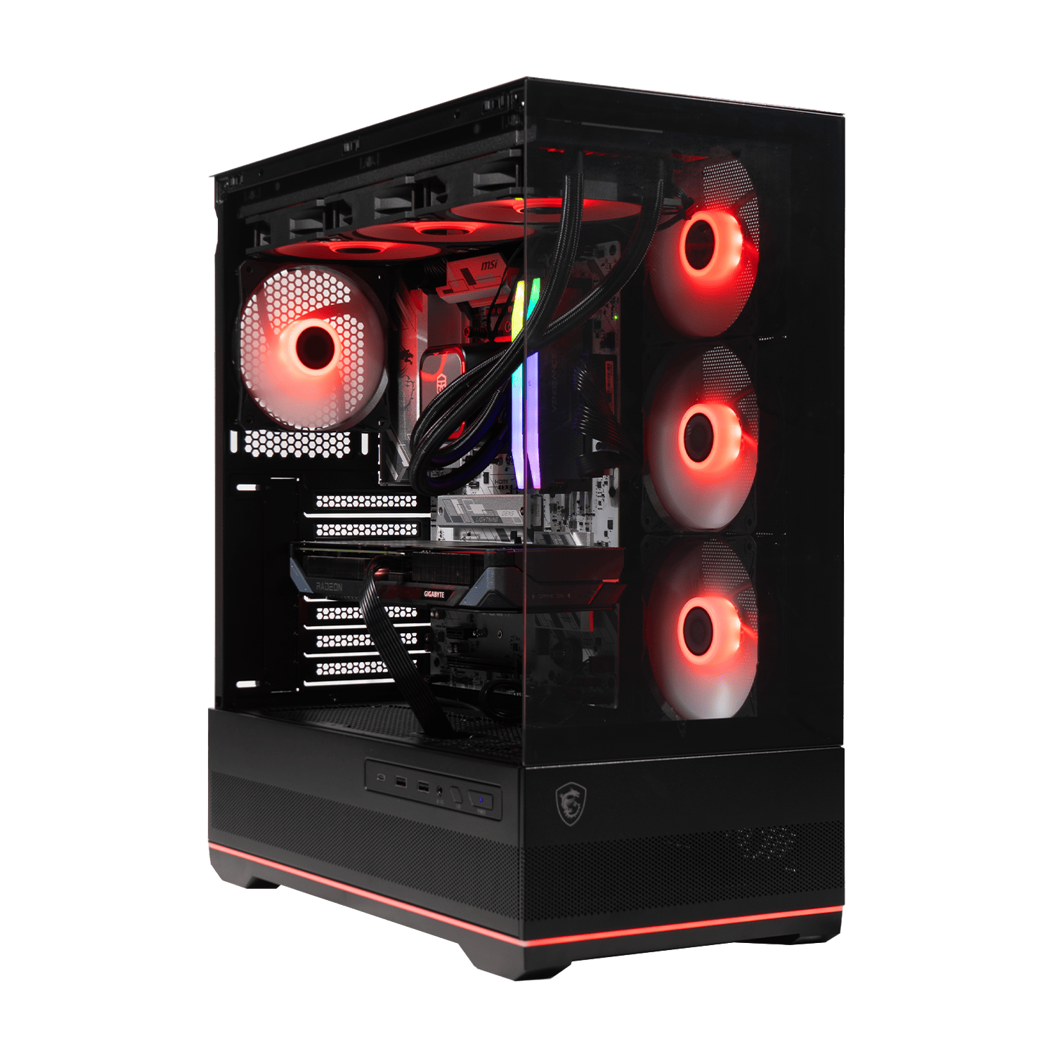 BREUNOR ODIN - PC Gaming Ryzen 7 7800X3D , RTX 5070 12GB, Ram 32GB DDR5 6000Mhz, SSD 1000GB NVMe, Dissipatore a Liquido 360mm, Windows 11 Pro