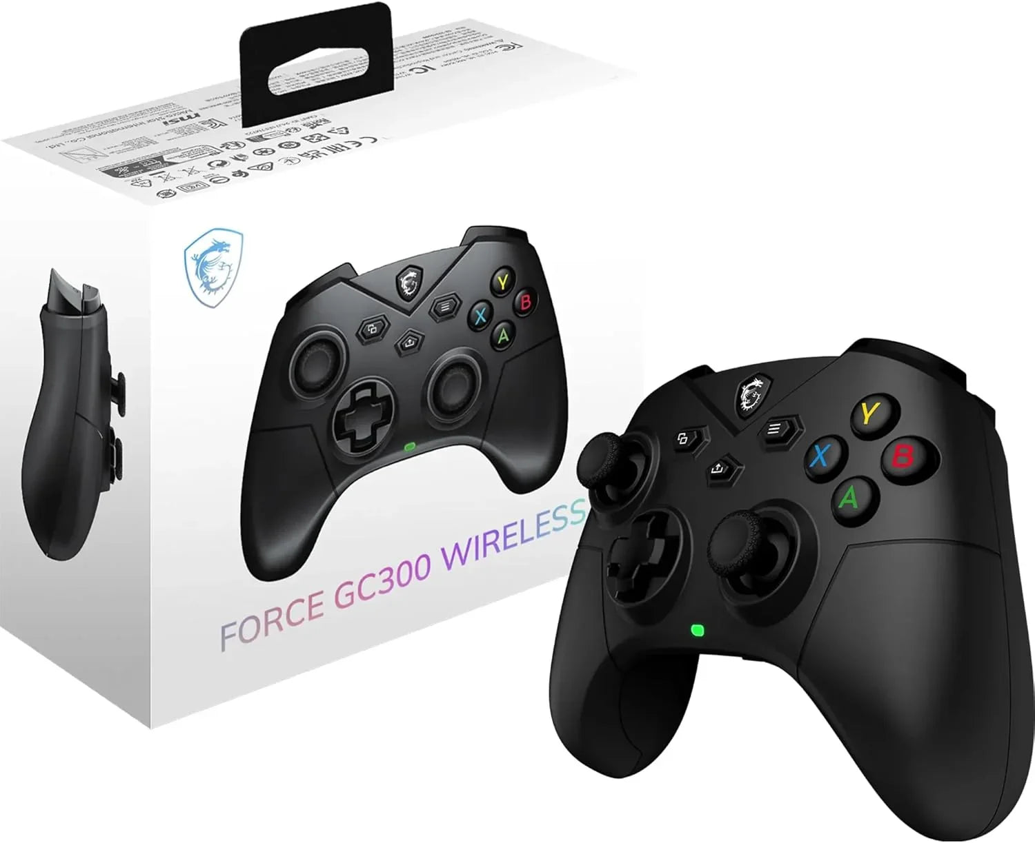 JOYPAD WIRELESS MSI FORCE GC300 Bluetooth, USB Type-C a A - Cablato/Wireless , Gamepad Controller MSI - BREUNOR