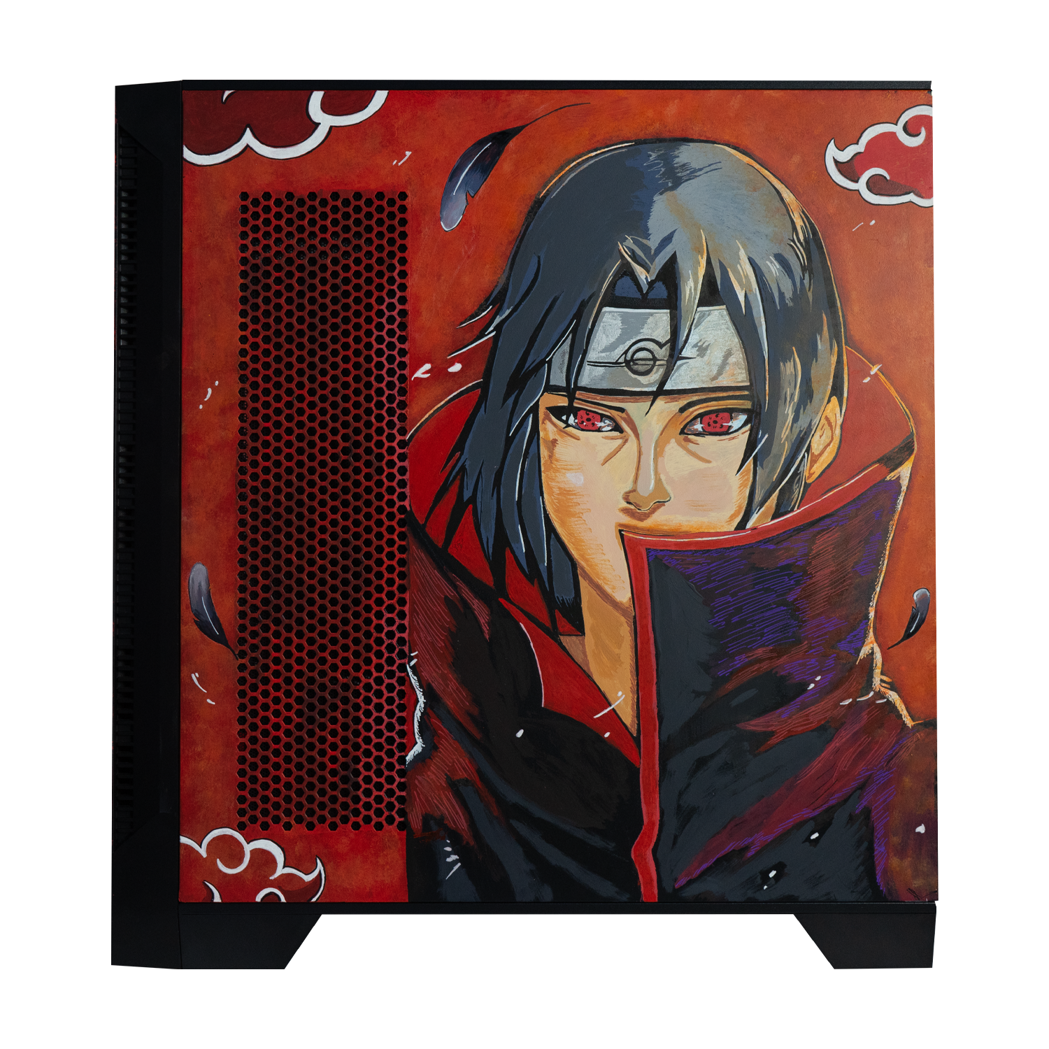 BREUNOR ITACHI V1 - PC Gaming Intel i9 14900K, RTX 4080 SUPER 16GB, RAM 32GB DDr5 6000MHz, SSD 1000GB NVMe, Dissipatore a Liquido 360mm LCD, Windows 11 PRO