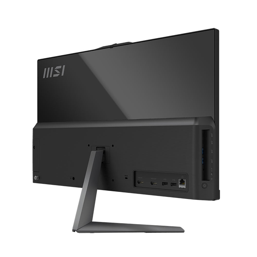 PC All-in-One 23.8" FULL HD MSI Modern Con Schermo da 23.8" CORE 3 100U ( 6 core ) , Ram 8Gb DDR5, SSD Nvme 256Gb , W11 Pro