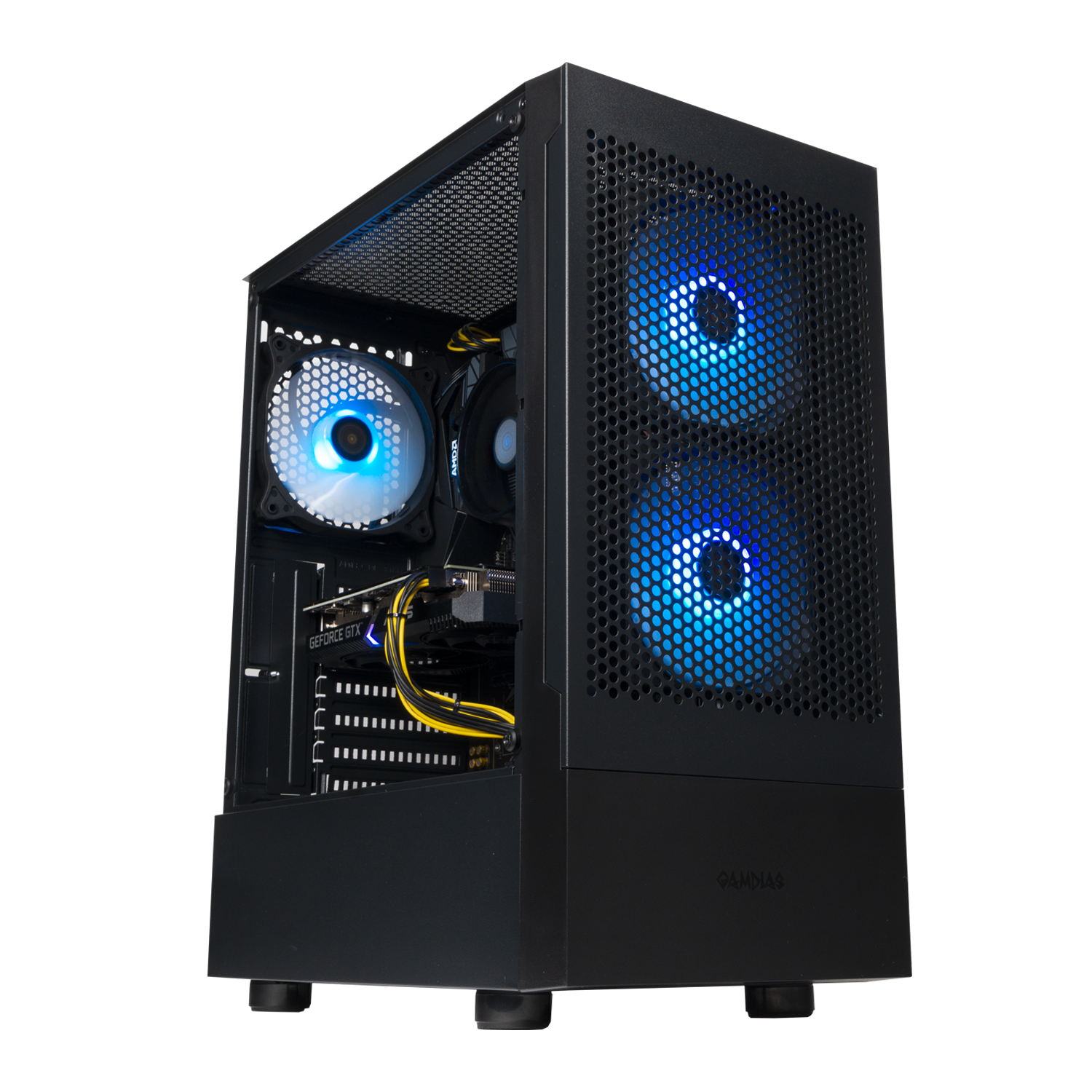 BREUNOR ISIDE - Pc Gaming Ryzen 5 5600 6 Core fino a 4.4GHz,RX 6650XT 8GB, SSD NVMe 500GB, RAM 16GB 3600MHZ, Windows 11 Pro, Pc Desktop Gaming, Entry level