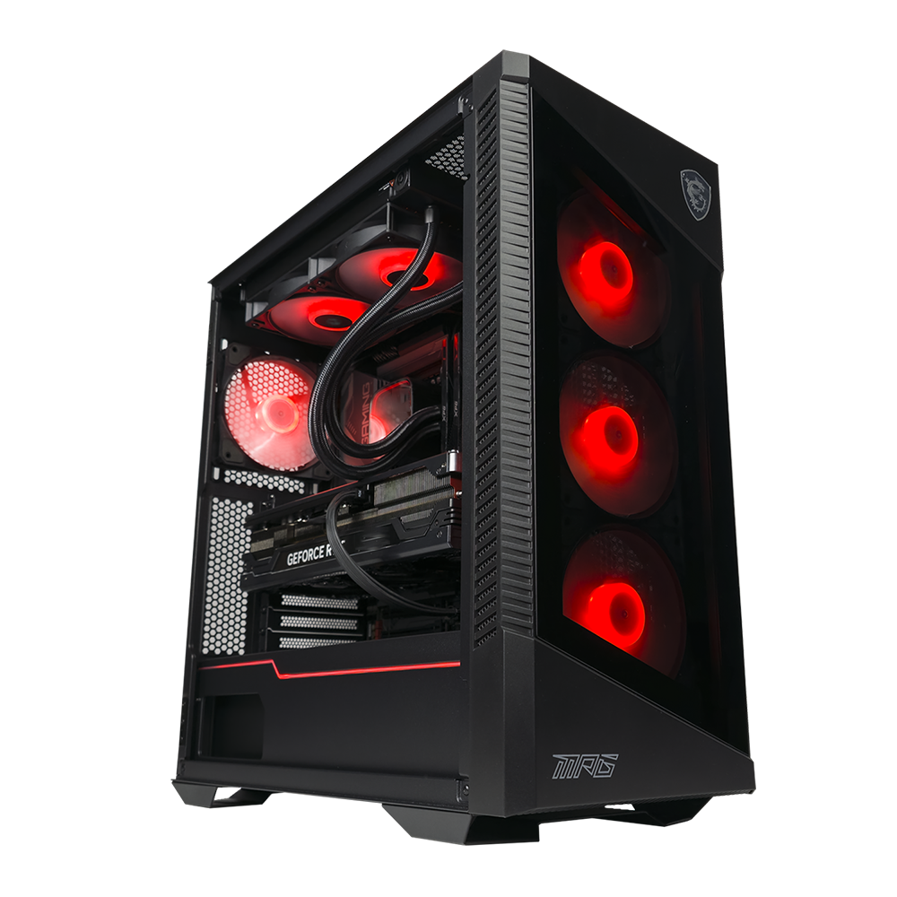 BREUNOR VIPER - PC Gaming Ryzen 7 9700X, RTX 4070 SUPER 12GB, RAM 32GB DDr5 6000MHz, SSD 1000GB NVMe, Dissipatore a Liquido 240mm, Windows 11 PRO