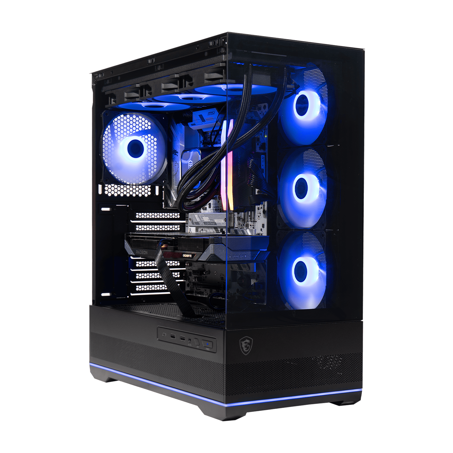 BREUNOR AVALON - PC GAMING i7 12700KF fino a 4,90GHz, RTX 5060Ti 8GB, RAM DDR4 32GB, SSD NVMe 1000GB, Dissipatore a liquido 360mm, Windows 11 Pro