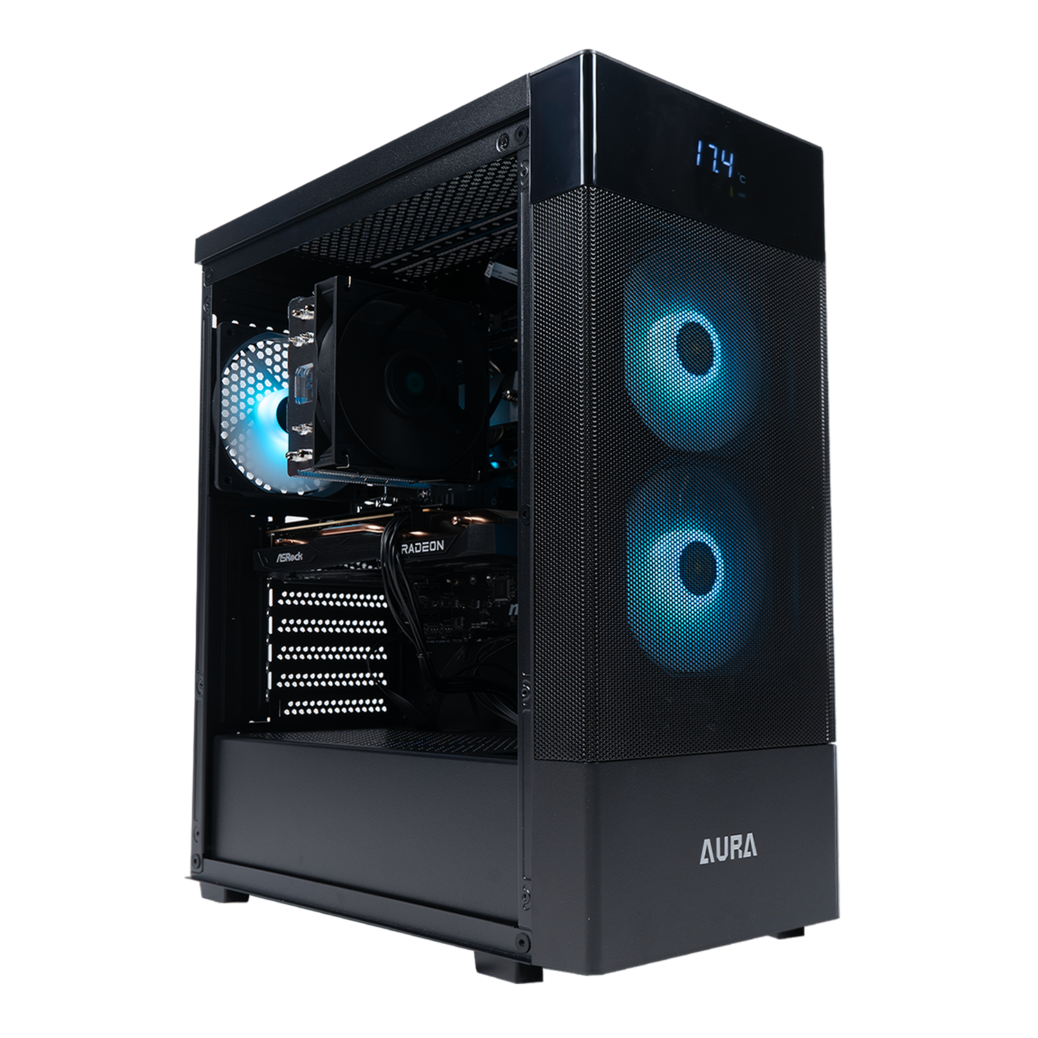 BREUNOR ASTRAL - PC Gaming RYZEN 5 5600 6 Core fino a 4.40GHz, RTX 5050 8GB, Ram 16Gb , SSD NVMe 1000GB, Windows 11 pro