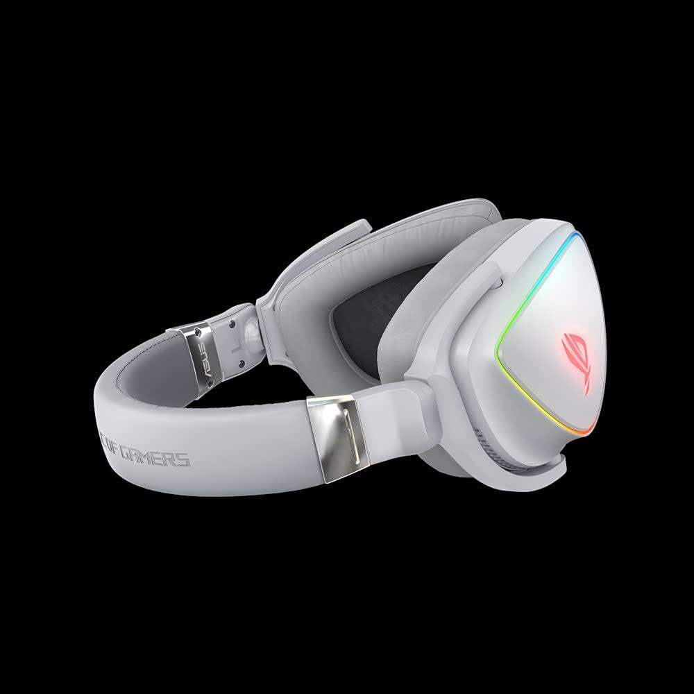 Casque Asus ROG Delta RGB avec microphone 7.1 USB Type-C Blanc