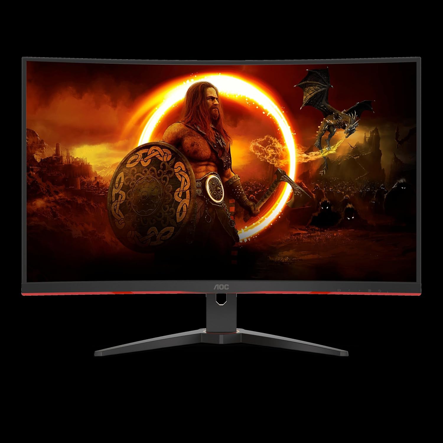 Monitor Gaming Curvo AOC C32G2ZE - 32" VA Full HD, 240Hz, 4ms, FreeSync Premium  (1920 x 1080, HDMI, DisplayPort)