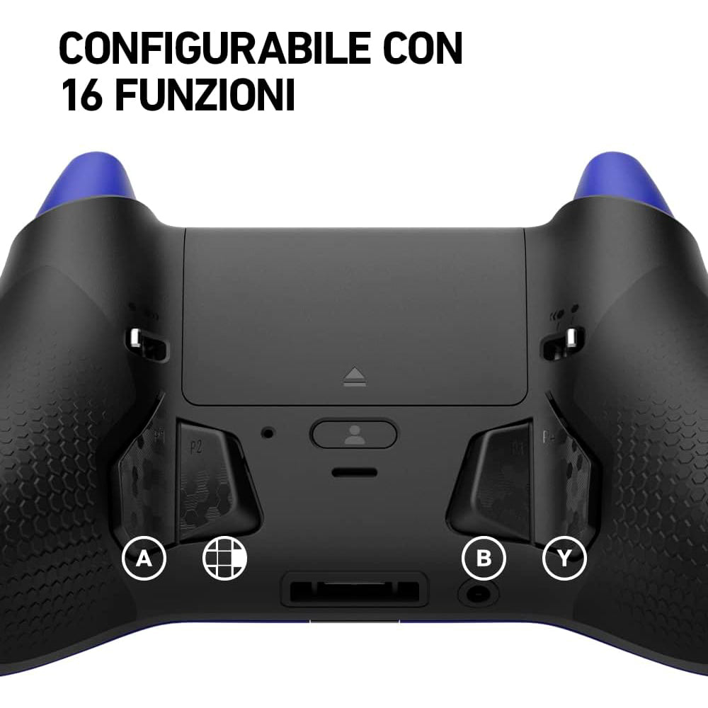 Controller SCUF Instinct Pro Controller Senza Fili Prestazioni per Xbox Series X|S, Xbox One, PC e Mobile - Blu