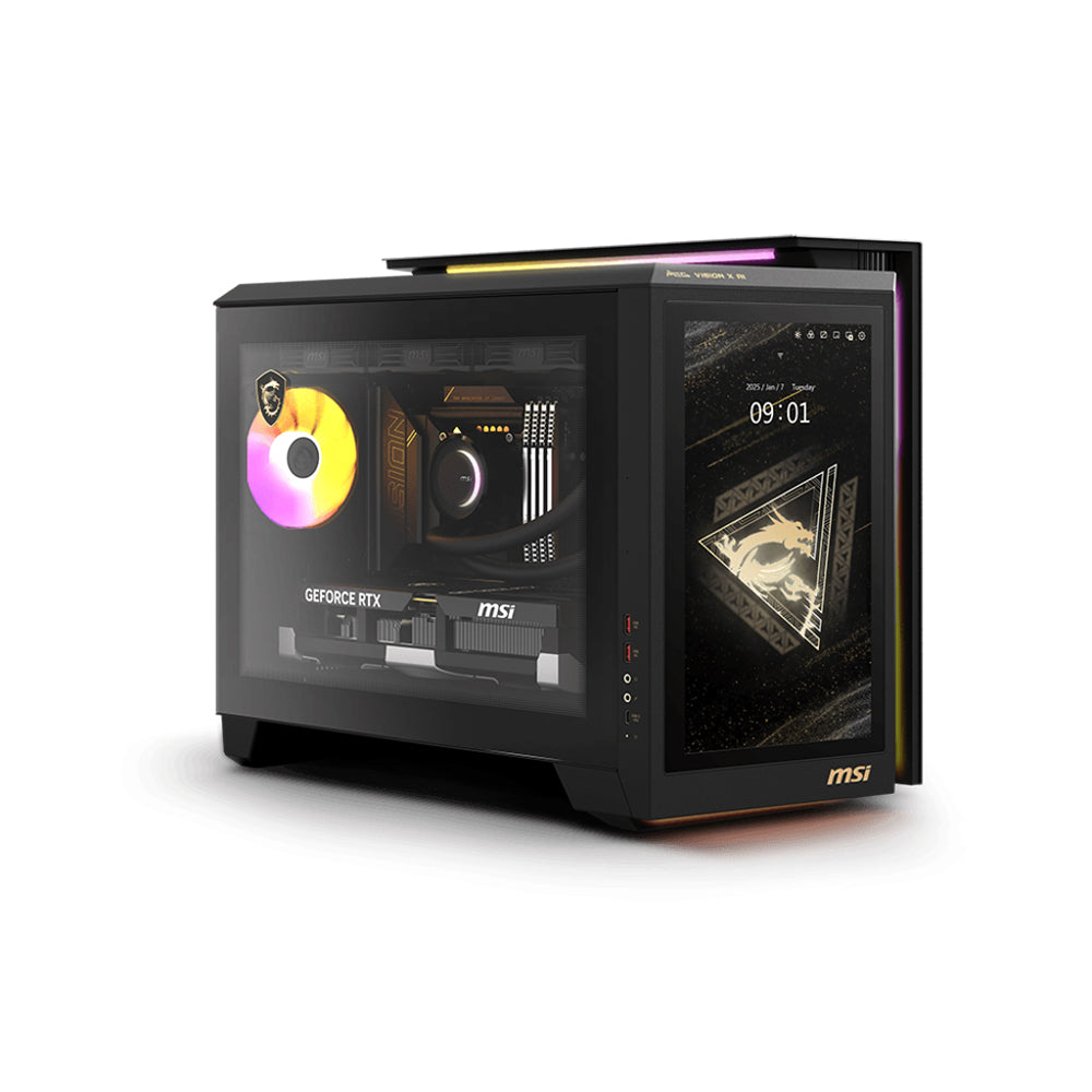 MEG VISION X AI - PC GAMING Intel Core Utra 9 285K, RTX 5080 16GB, RAM 64 GB 6000MHz, PSU 1200W, LIQUID 360MM RGB , Win 11