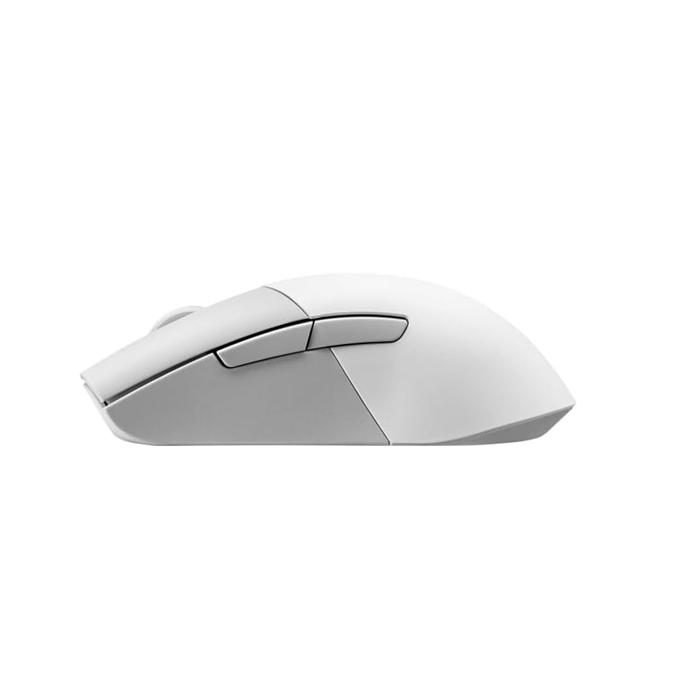 Mouse Gaming Moonlight White Wireless Asus - Souris ROG KERIS , Ultra-leggero da 75g con Sensore 36K e Tecnologia SpeedNova