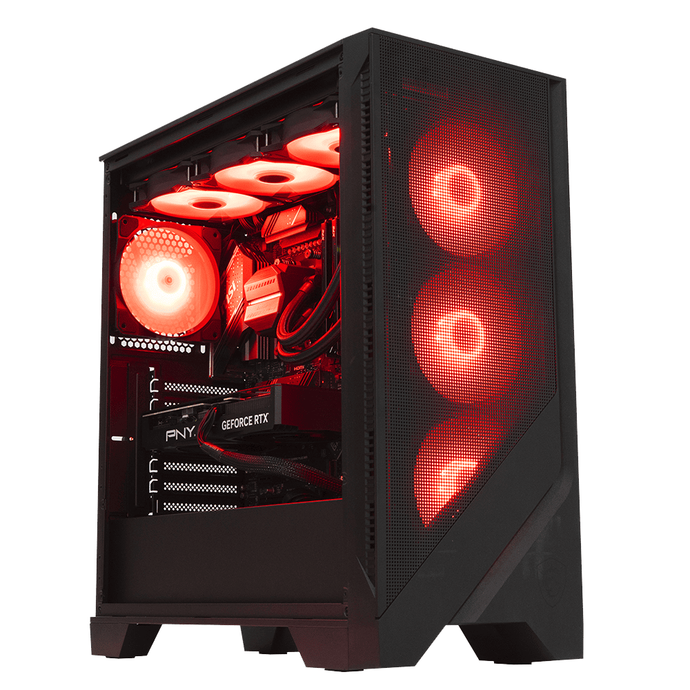 BREUNOR DOMINUS - PC de jeu Ryzen 7 9800X3D, RTX 5070 Ti 16 Go, Ram 32 Go DDR5 6000 MHz, SSD NVMe 1000 Go, refroidisseur liquide 360 ​​mm, Windows 11 Pro
