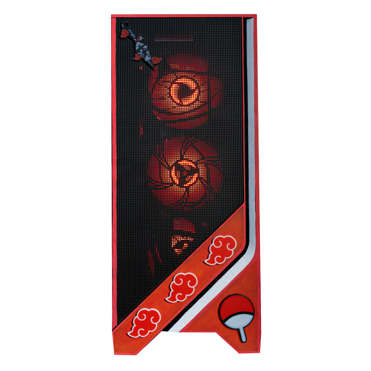 BREUNOR ITACHI V2 - PC Gaming Ryzen 7 9800X3D, RTX 4080 SUPER 16GB, RAM 32GB DDr5 6000MHz, SSD 2000GB NVMe, Dissipatore a Liquido 360mm LCD, Windows 11 PRO