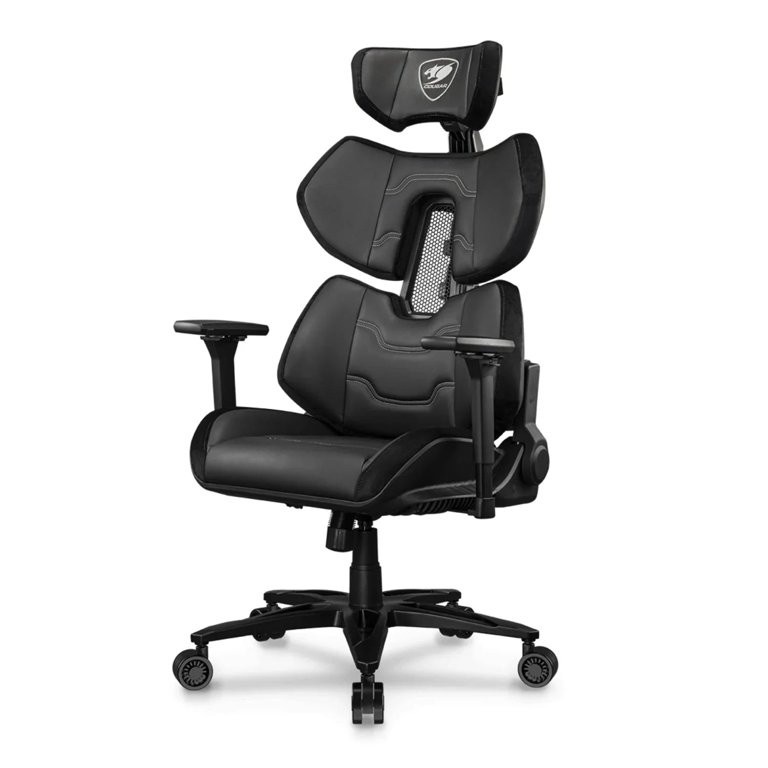 SEDIA GAMING COUGAR SEDIA DA GAMING TERMINATOR ELITE NERA , Ergonomica ,Telaio in Acciaio - BREUNOR