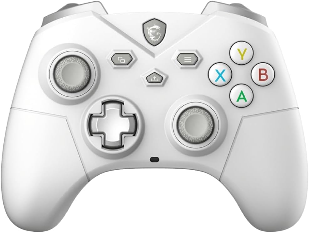JOYPAD WIRELESS BIANCO MSI FORCE GC300 Bluetooth, USB Type-C a A - Cablato/Wireless , Gamepad Controller MSI