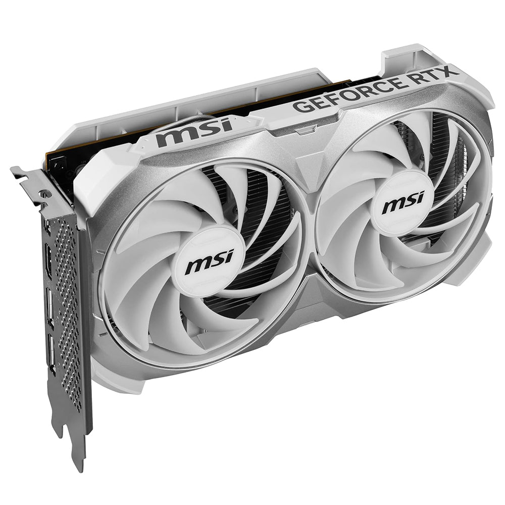 Scheda Video RTX 4060 8GB MSI GeForce VENTUS 2X WHITE 8G OC Scheda grafica Gaming GDDR6X