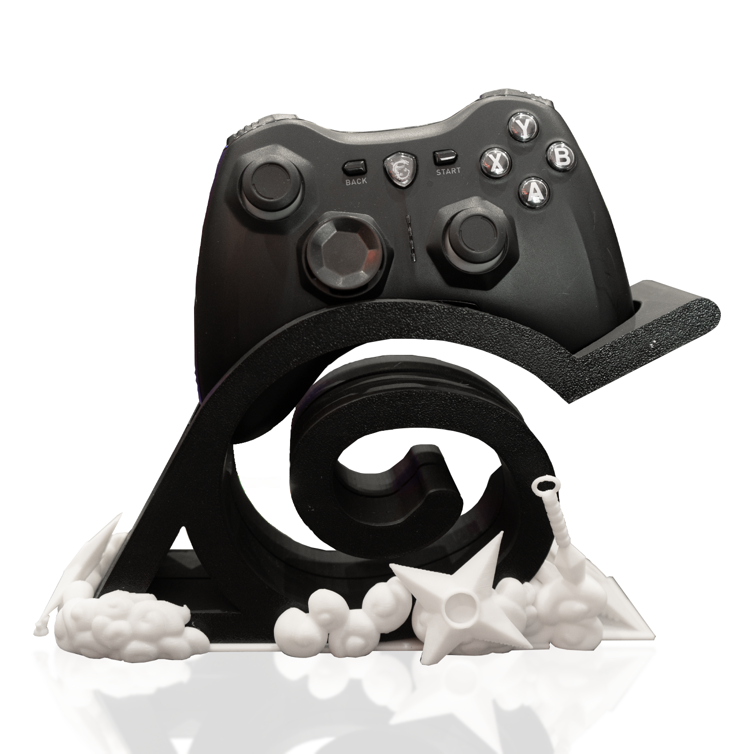 PORTA JOYPAD Supporto Porta Joystick PER XBOX " Villaggio Della Foglia  " In filamento PLA
