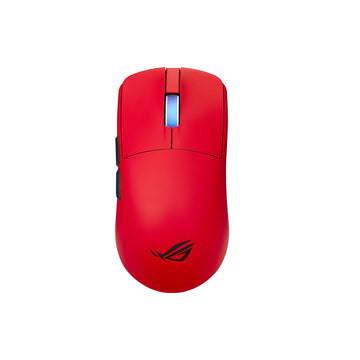 Mouse Gaming Wireless ASUS ROG Harpe II Ace, Red , 48g , Sensore Ottico AimPoint Pro 42K, Polling 8K