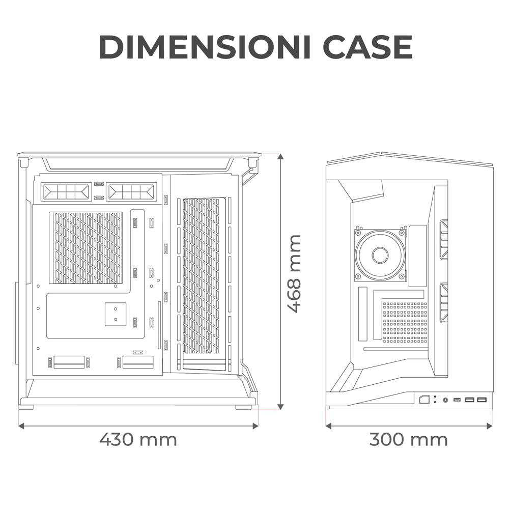 BREUNOR KAGE V3 EXPRESS - PC GAMING Ryzen 7 7800X3D , RX 9060 XT 16GB, RAM 32GB DDR5 6000MHz, SSD 1TB, LIQUID 360MM, Windows 11 PRO