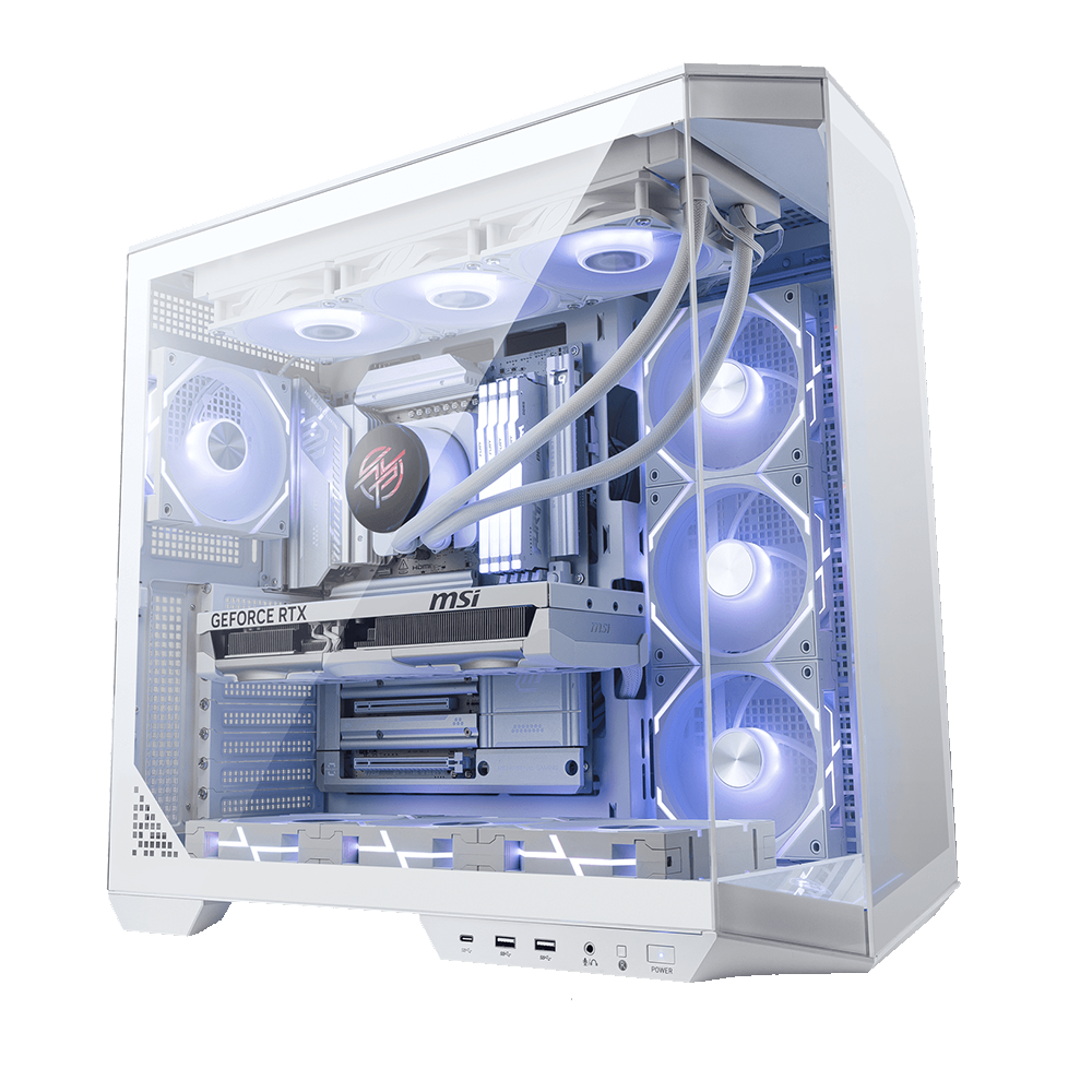 BREUNOR PURE VISION - PC Gaming Ryzen 7 7800X3D, RTX 5070TI 16GB PZ , RAM 32GB DDr5 6000MHz, SSD 1000GB NVMe, AIO 360mm, Windows 11