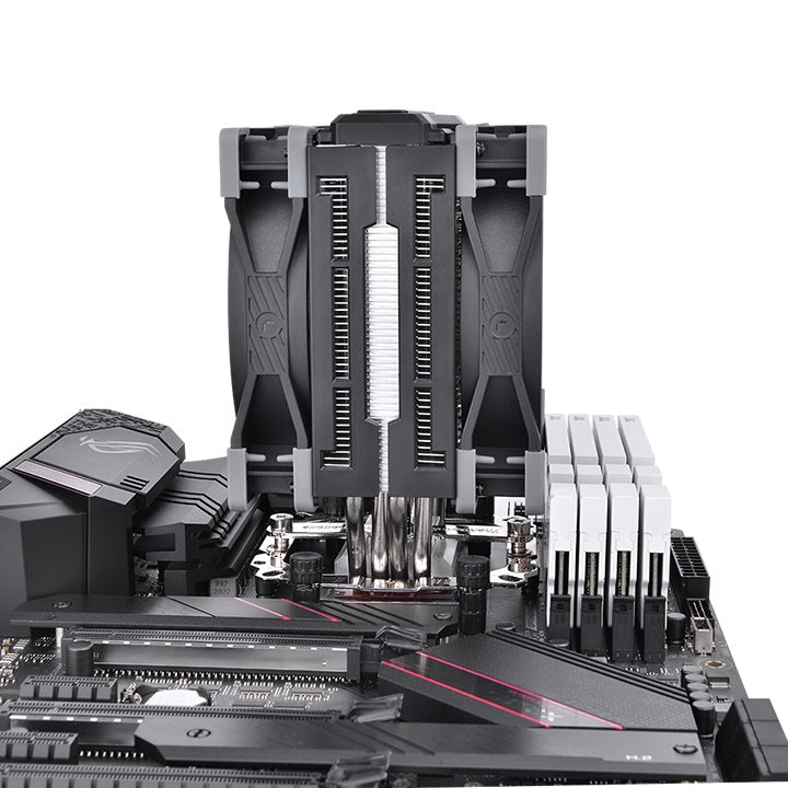 Dissipatore Ad Aria Thermaltake TOUGHAIR 510 2x Fan CPU Cooler Doppia Ventola Socket AM5 e 1851 1700
