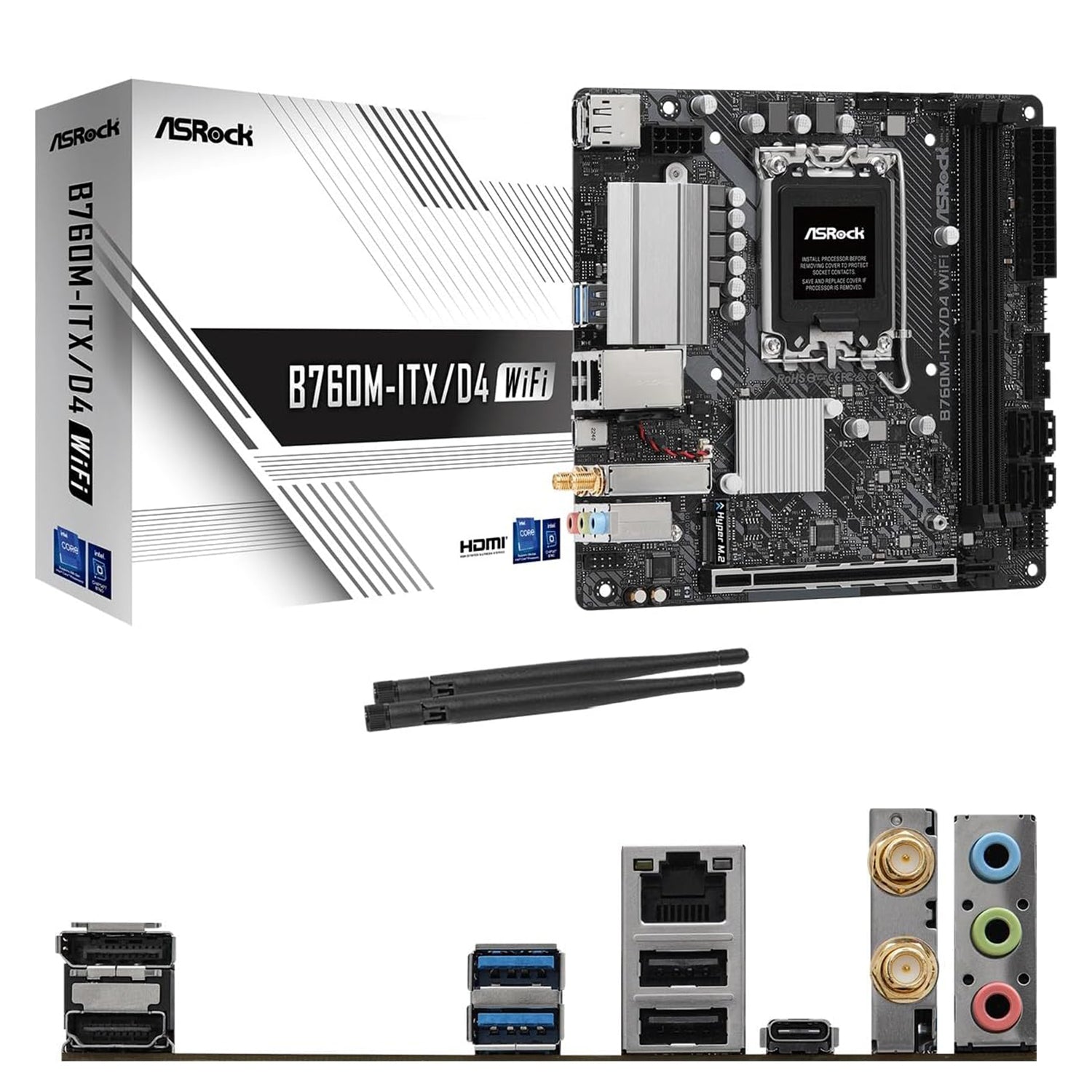 BREUNOR ICARO - Mini PC Gaming Intel i5 12400F, RTX 5050 8GB, RAM 32GB DDr4 , SSD NVMe 1TB, Pc Da Gaming ITX, Windows 11 PRO