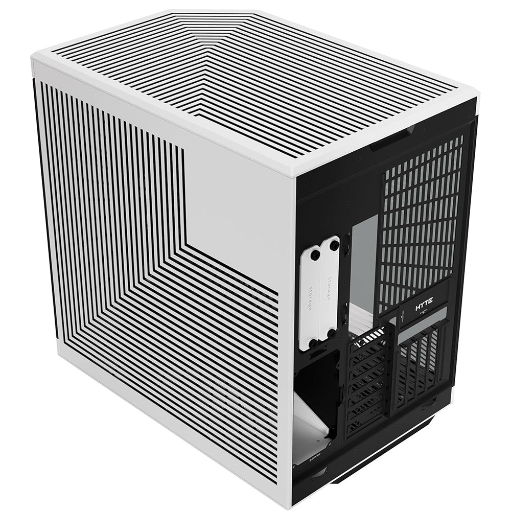 Case HYTE Y70 BLACK/WHITE PC Mid Tower ATX, E-ATX , Triplo Vetro temperato, Porte 1x USB-C 3.2 Gen 2, 2x USB-A 3.2 Gen 1