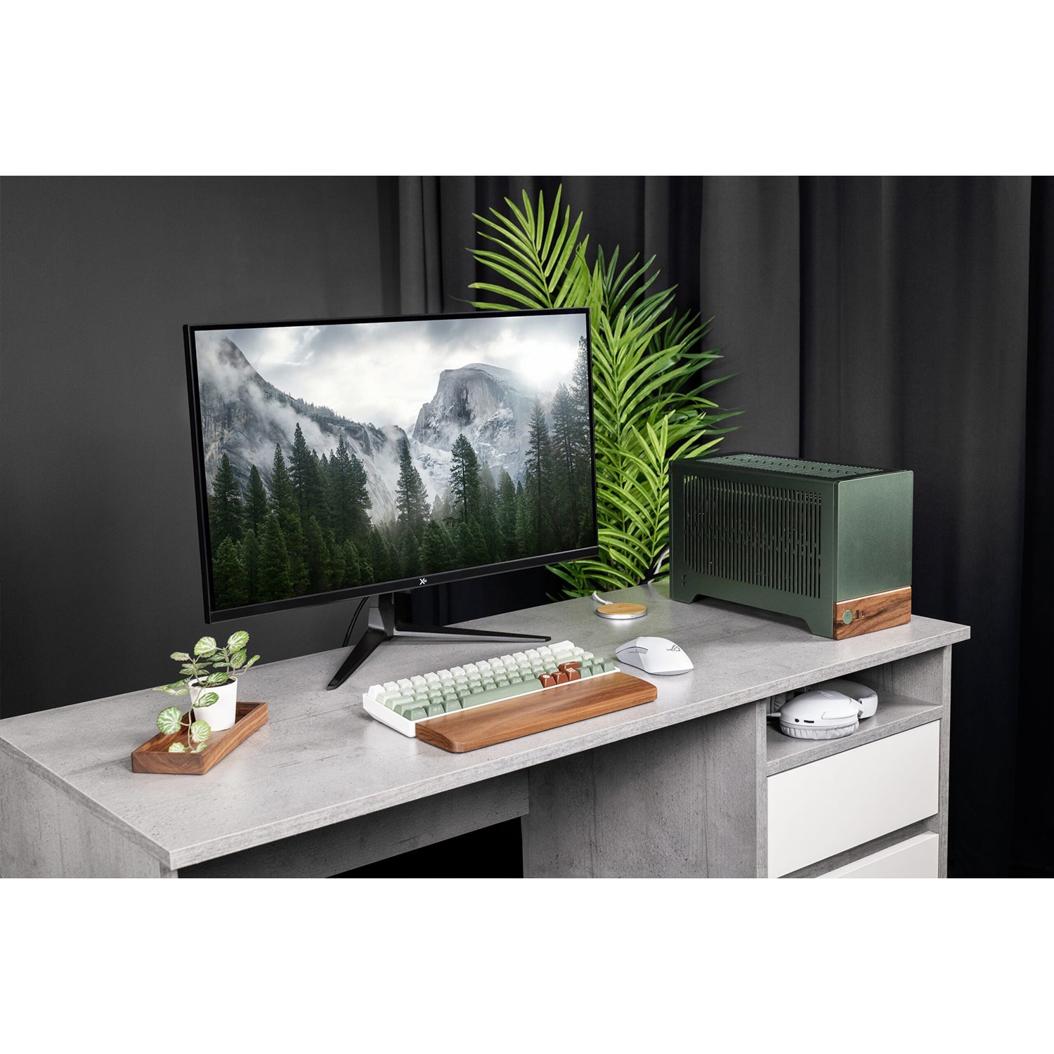 BREUNOR PULSAR - Mini PC Gaming Ryzen 7 5800X , RX 7600 8GB, RAM 32GB DDr4 , SSD NVMe 1TB, Pc Da Gaming ITX, Windows 11 PRO