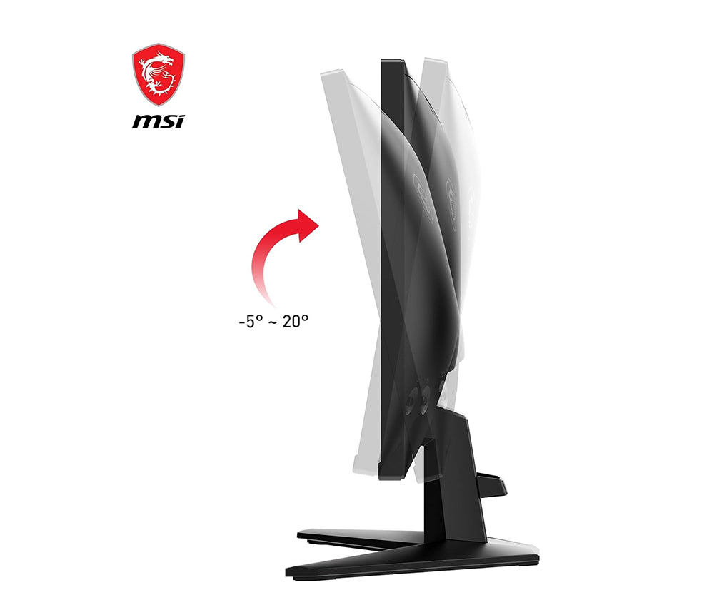 MSI G255F Monitor Gaming 24,5", 180 Hz, 1ms, Rapid IPS, FHD (1920x1080), Adaptive Sync, Night Vision, Anti-flickr, Less Blue light - Display Port 1.2a / HDMI 2.0b