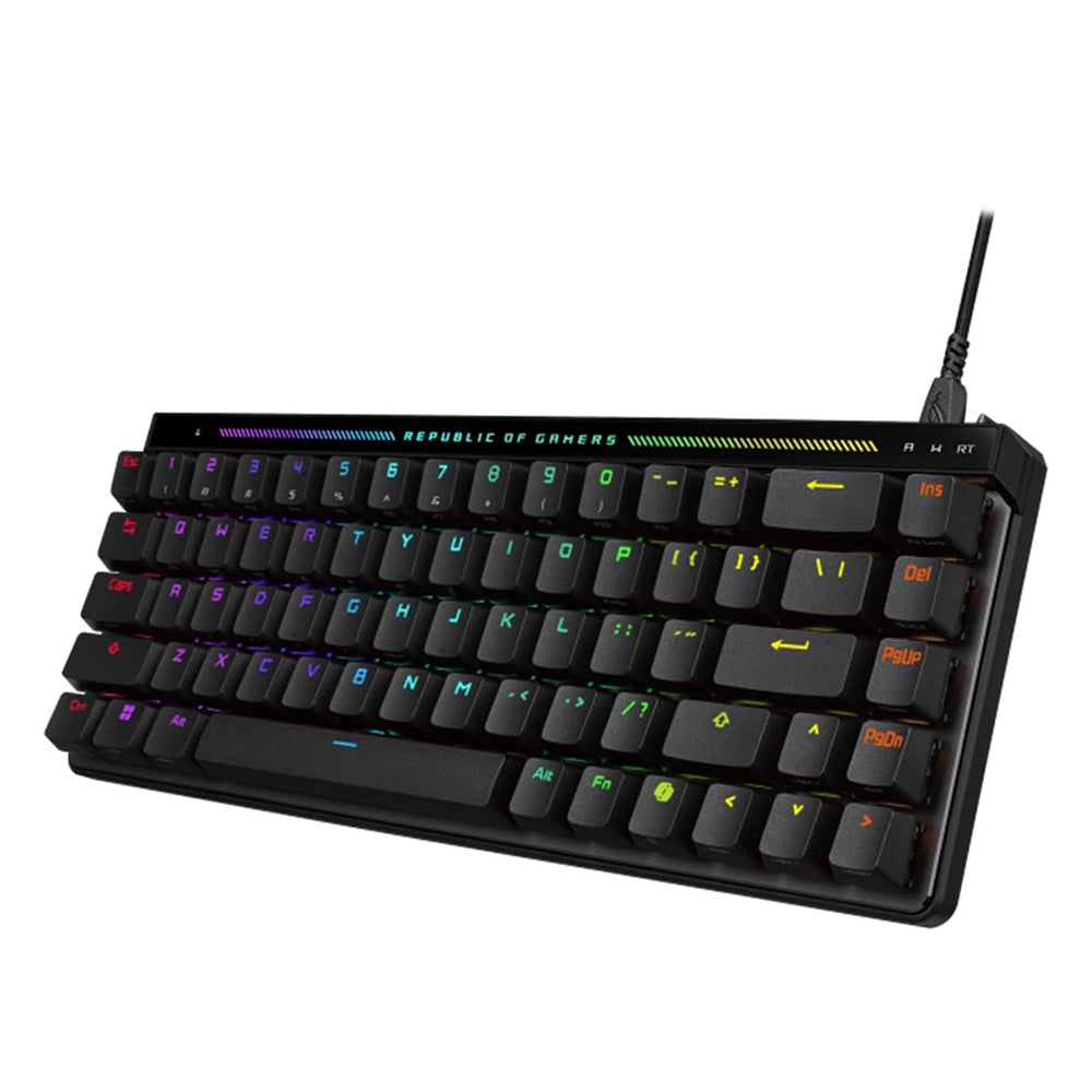 ASUS ROG Falchion Ace HFX, Tastiera Cablata Meccanica da Gaming, Illuminazione RGB, Switch Magnetici ROG HFX