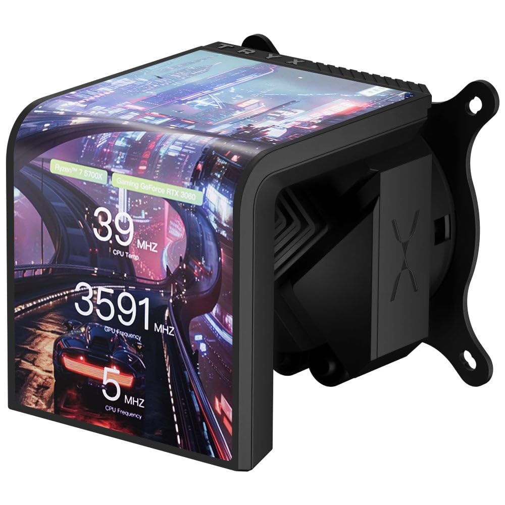 BREUNOR SPIDER V2 EXPRESS - PC Gaming Ryzen 5 9600X 5.40 GHz, RTX 5070 12GB, Ram 32GB DDR5 6000Mhz, SSD 1000GB NVMe, Dissipatore 360MM Panorama LCD 3D CURVO, W11 Pro
