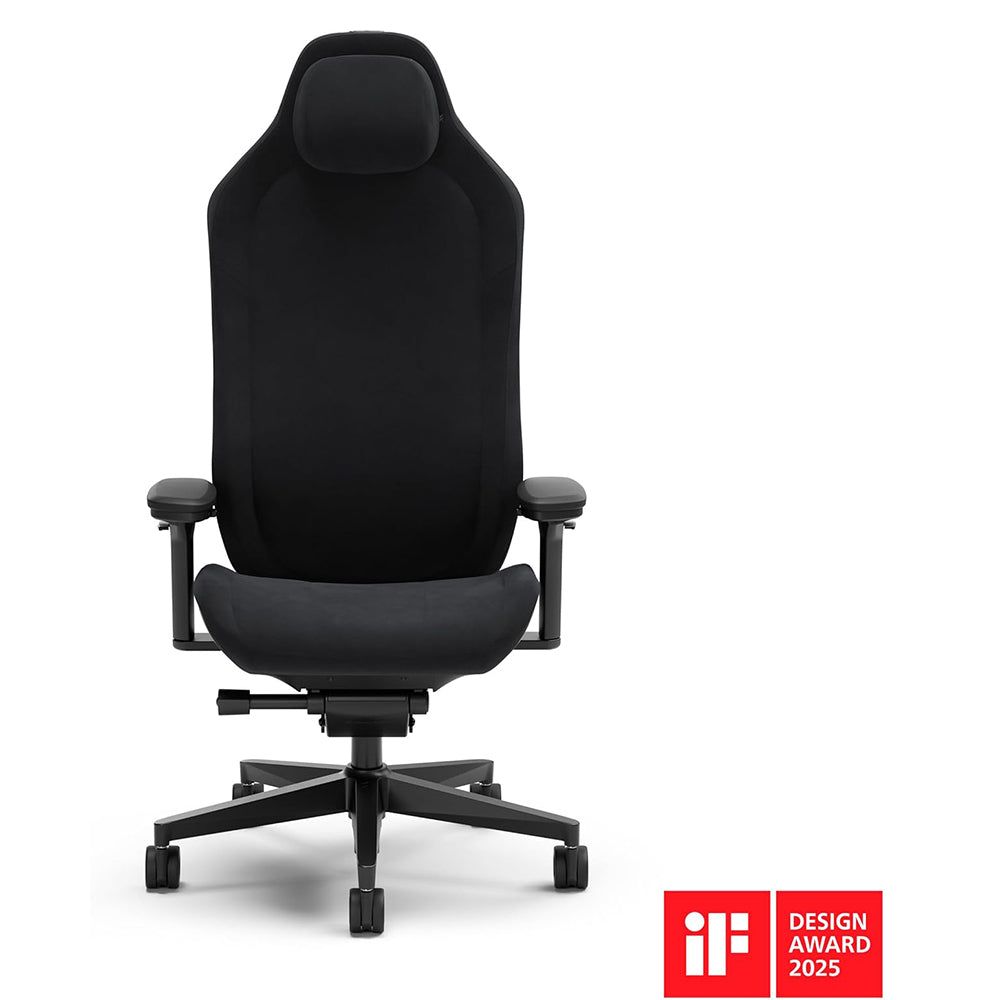 Sedia Gaming FRACTAL REFINE ALCANTARA DARK PREMIUM QUALITY