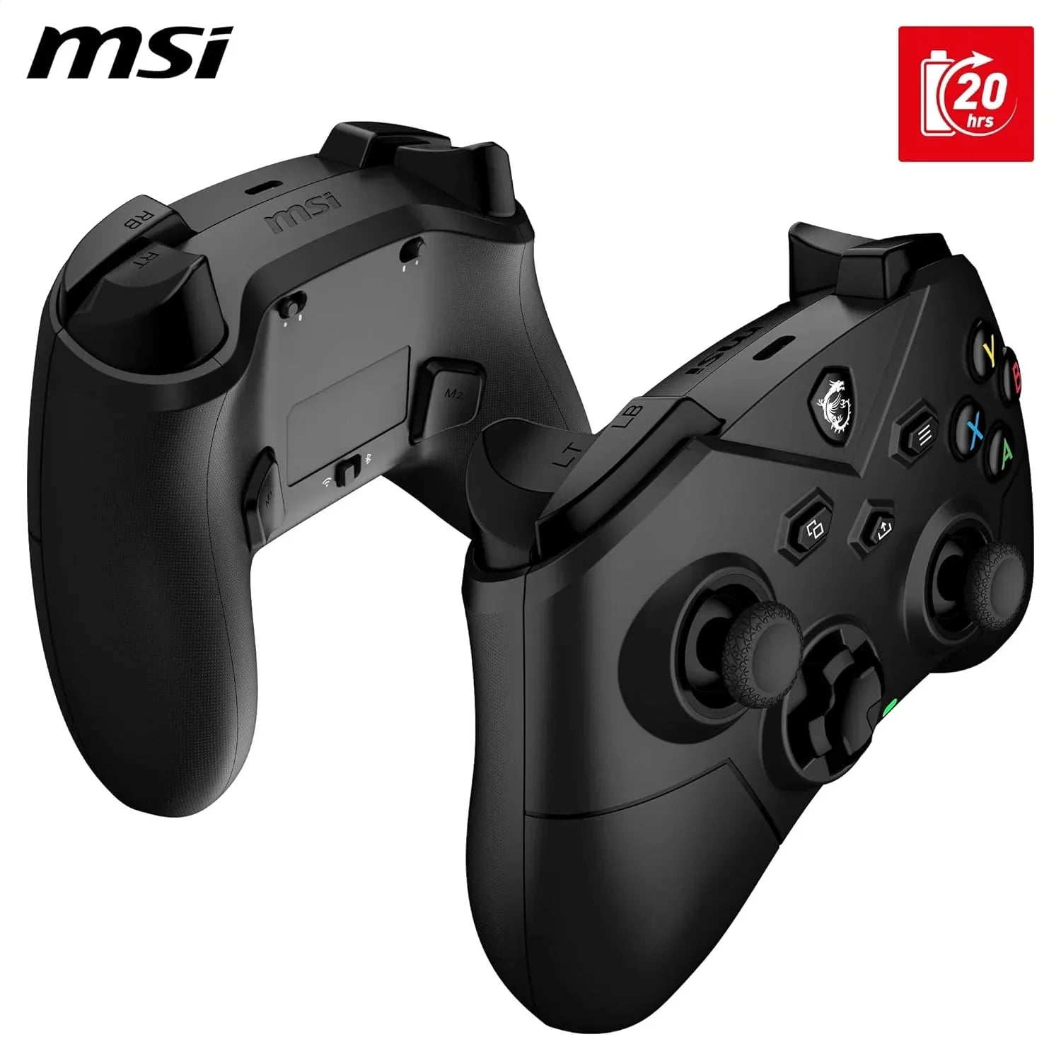 JOYPAD WIRELESS MSI FORCE GC300 Bluetooth, USB Type-C a A - Cablato/Wireless , Gamepad Controller MSI - BREUNOR