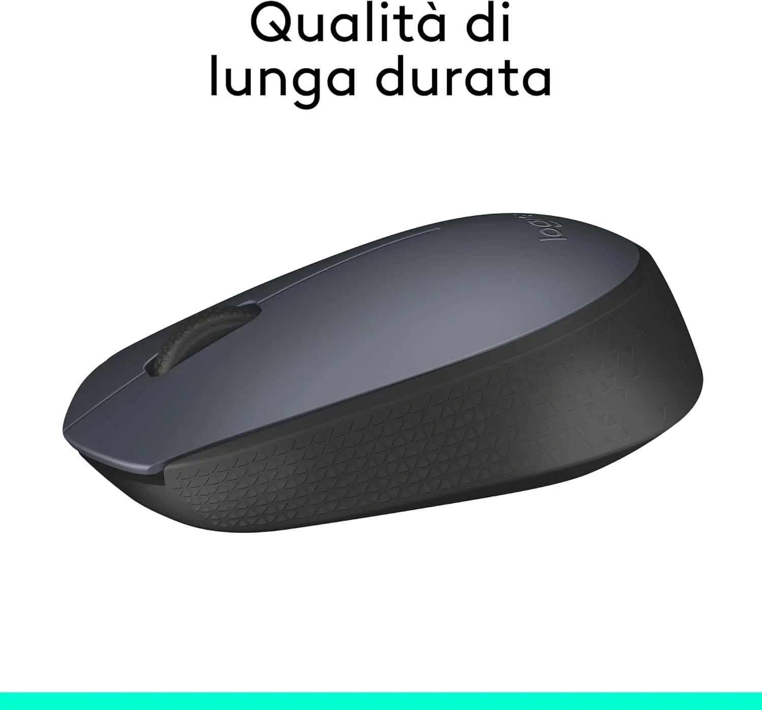 Logitech M170 Mouse Ottico 800dpi 2 tasti Wireless Nero - BREUNOR