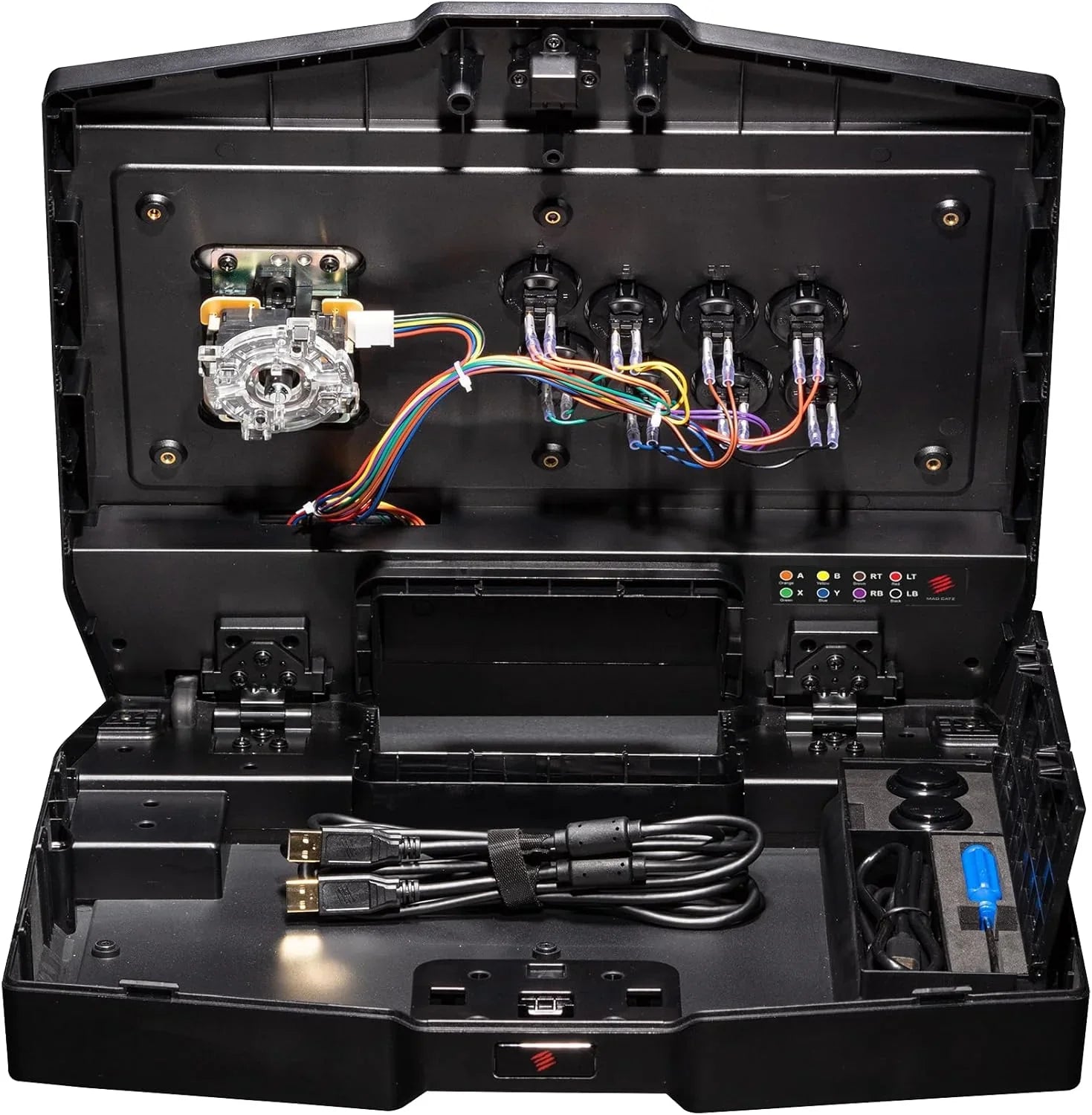 Gamepad Arcade multipiattaforma MAD CATZ, Fighting Stick, JOYPAD compatibile PC, PS3, PS4 PS5 è XBOX One, - BREUNOR