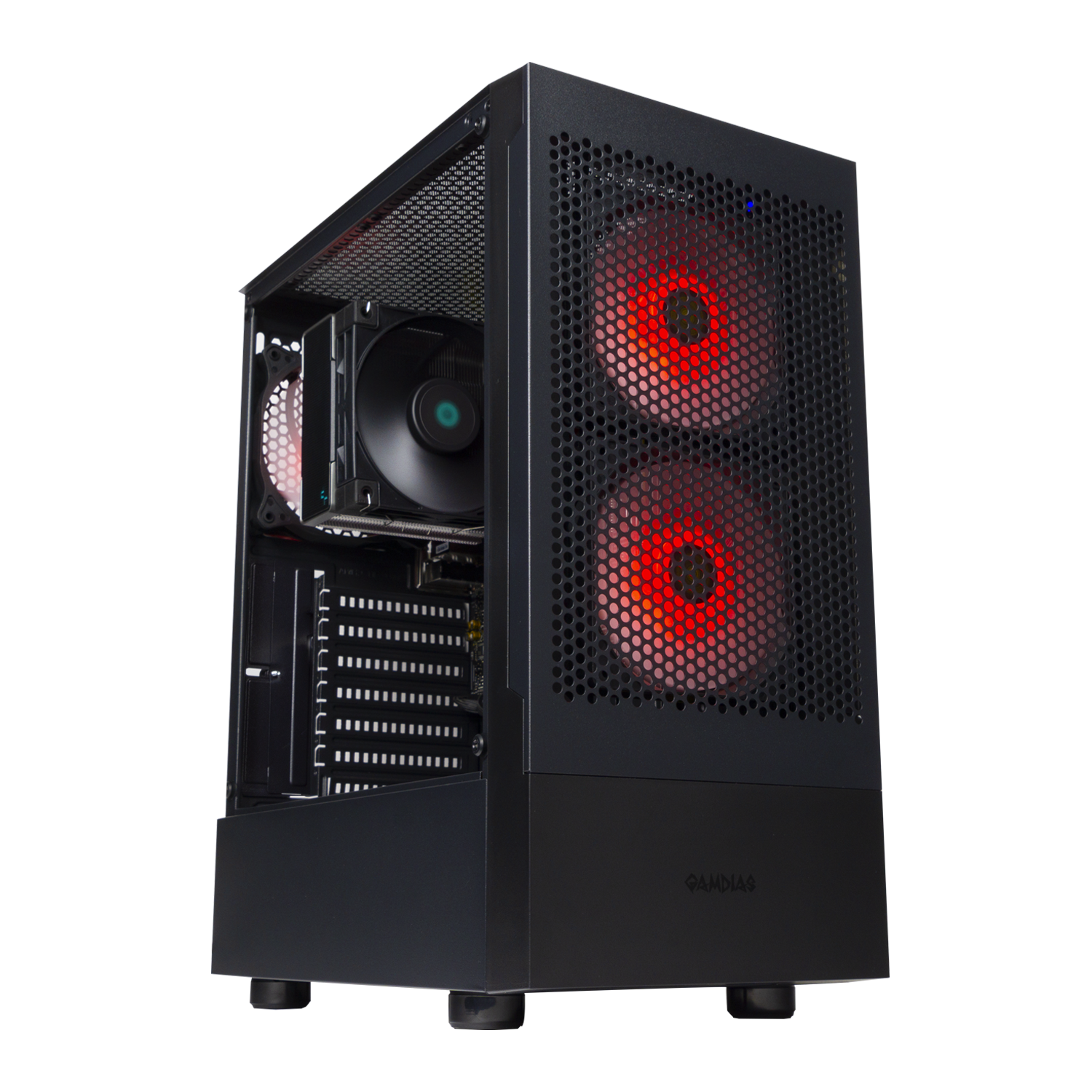 BREUNOR COREX - Pc fisso Ryzen 5 7600 fino a 5.10Ghz 6 core, Ram 32GB DDR5, SSD Nvme 1000GB, Dissipatore a torre, Windows 11 Pro