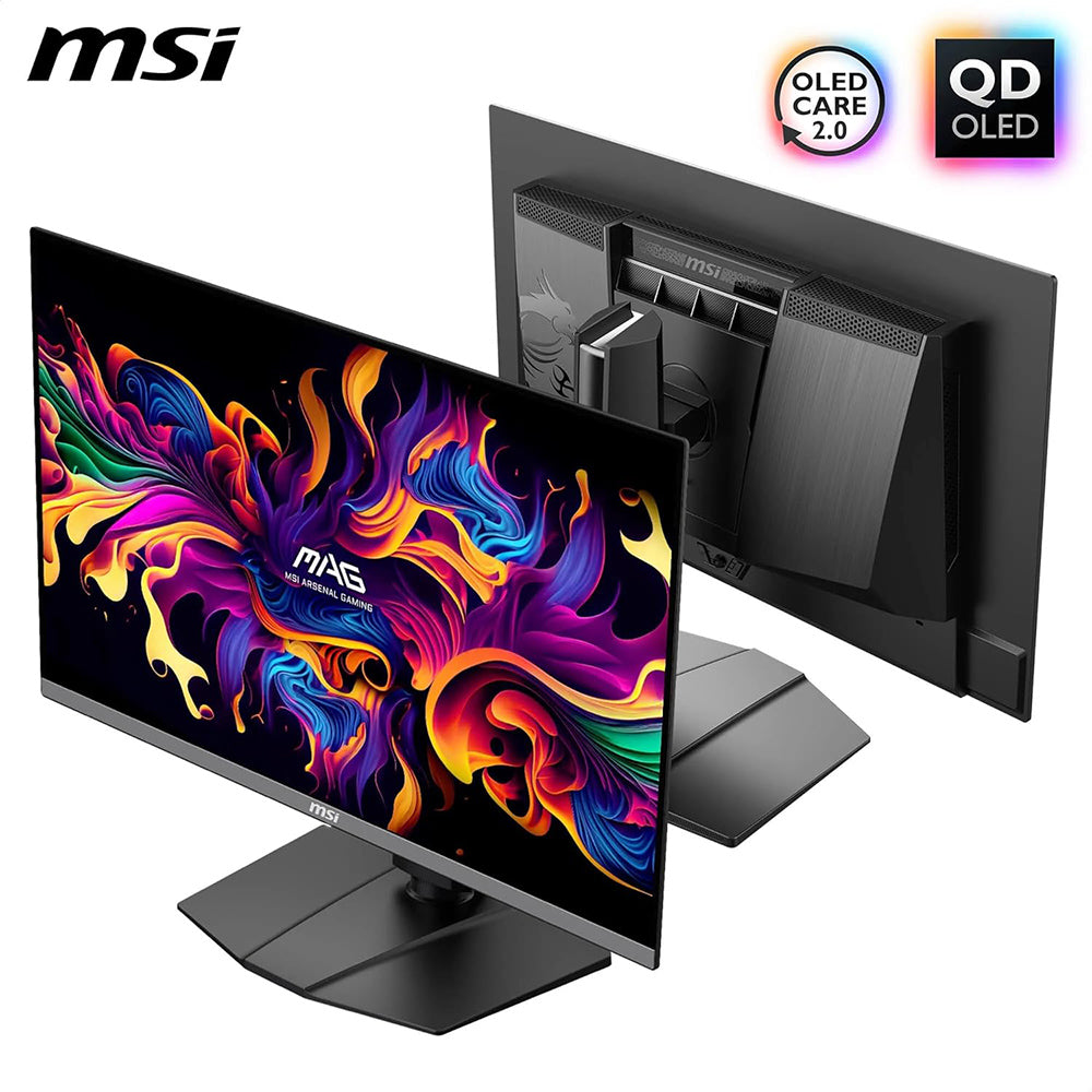 Monitor OLED MAG MSI Gaming QD-OLED X24 27" - 4K UHD 3840x2160, Pannello Quantum Dot OLED, 240Hz, 0,03ms
