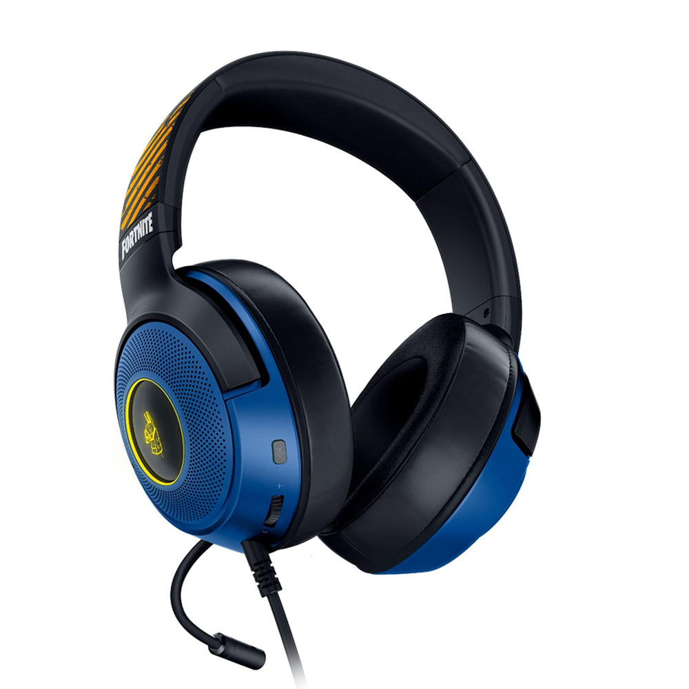 Razer Kraken V3 X - Cuffie da gioco USB cablate edizione Fortnite (cuffie ultraleggere, Driver TriForce da 40 mm)
