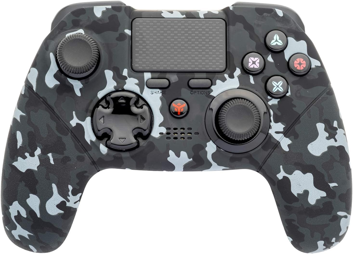 GAMEPAD CONTROLLER PC, PS4, Bluetooth, DualShock, Progr Keys, TouchPad Axis6, CAMO 