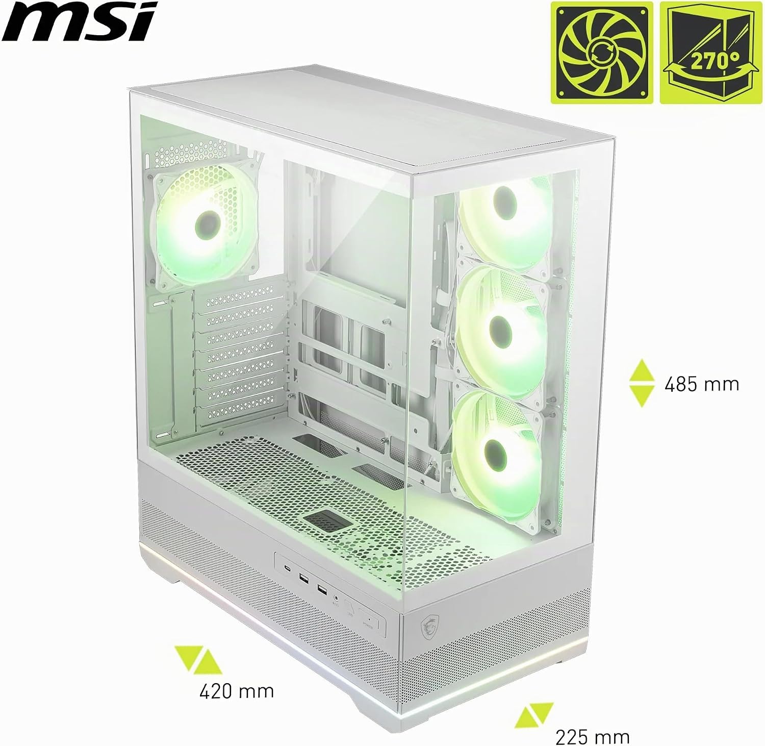 BREUNOR BALDER - PC Gaming Ryzen 7 7800X3D, RTX 5070 12GB, RAM 32GB DDr5 6000MHz, SSD 2000GB NVMe, Dissipatore a Liquido 360mm, Windows 11 PRO