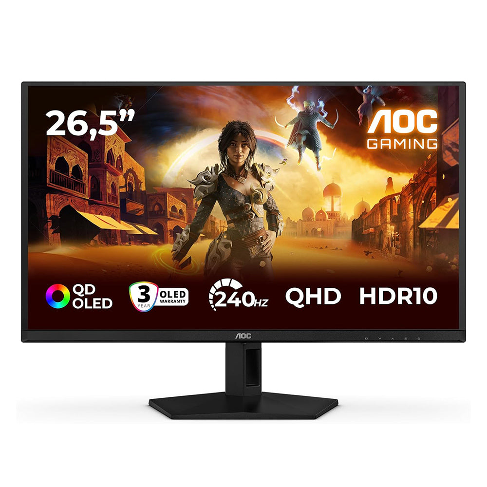Monitor OLED AOC Gaming Q27G41ZDF 26.5 pollici, 2560x1440, WQHD, 240Hz, QD-OLED