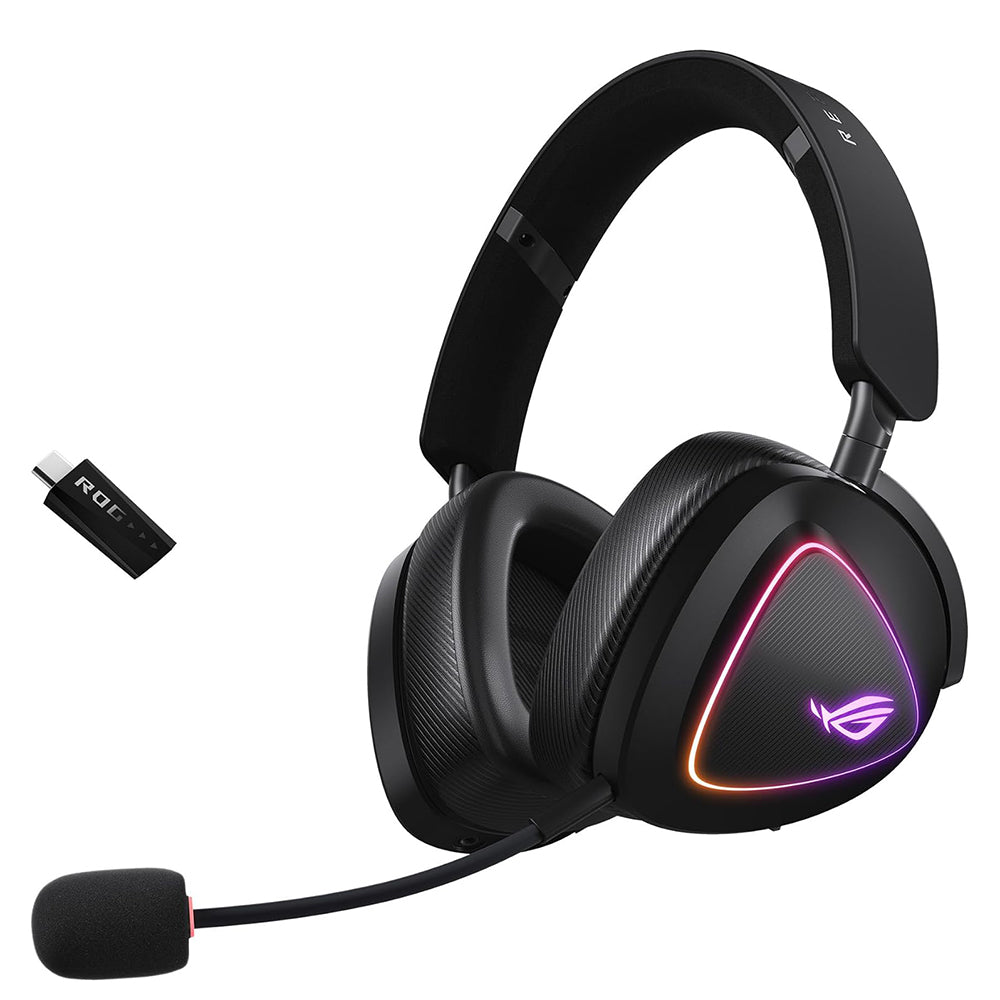 uffie Gaming ASUS ROG Delta S Wireless | Dual Wireless (2.4GHz & Bluetooth), Microfoni AI Beamforming e Ricarica Rapida