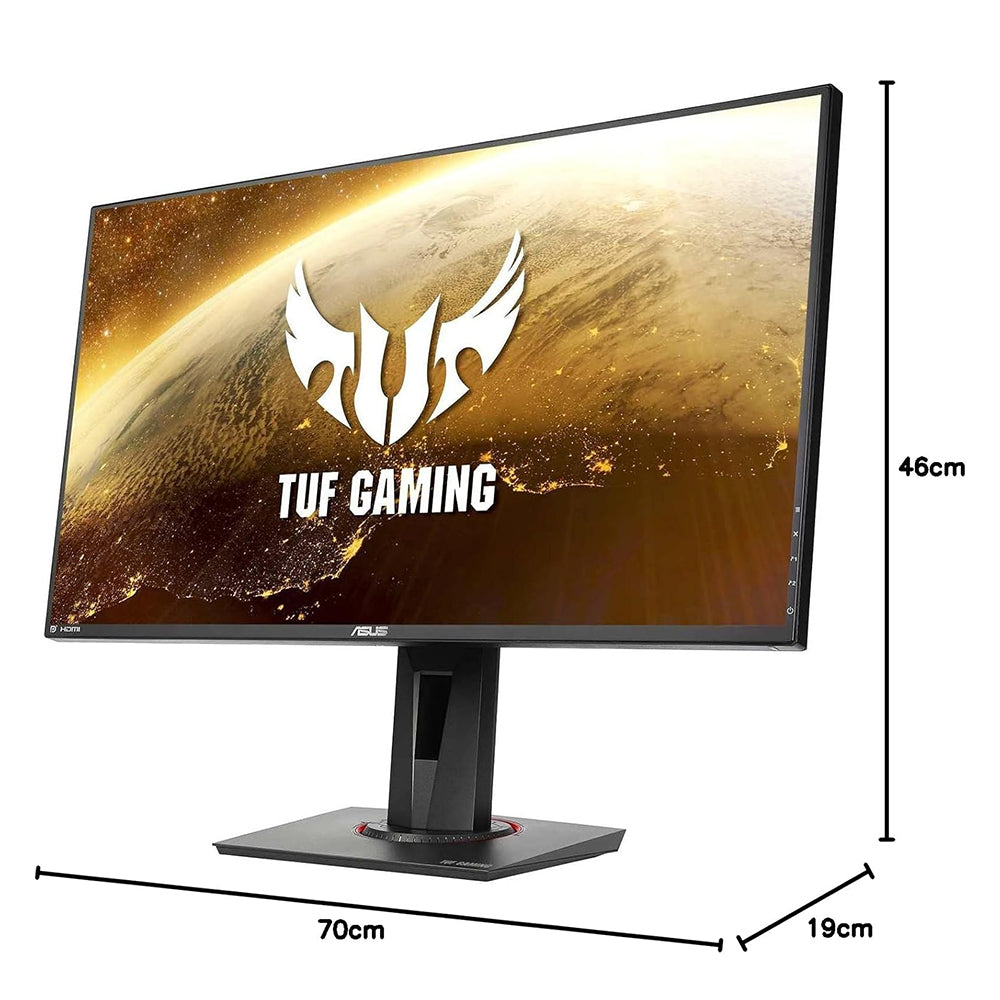ASUS TUF Gaming VG279QM, Monitor Gaming da 27" FHD Fast IPS (1920 x 1080), 280 Hz, Response Time 1ms (GTG), Extreme Low Motion Blur Sync