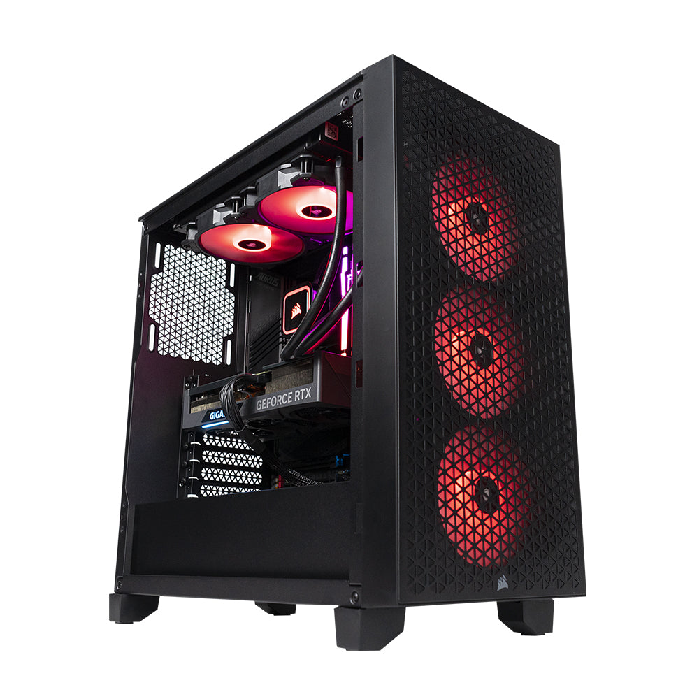 BREUNOR ARES EXPRESS - Pc Gaming Ryzen 7 5800X 8 Core, RTX 4070 12Gb, RAM 32Gb DDR4 3600Mhz, SSD NVMe 1000Gb, Dissipatore Liquido 240mm, Windows 11 Pro