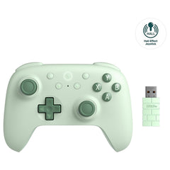 Controller Wireless per PC Windows e Android, Frequenza di Polling 1000Hz, Joystick Hall Effect/Hall Trigger, Paraurti L4/R4 Rimappabili, Funzione Turbo (Verde)